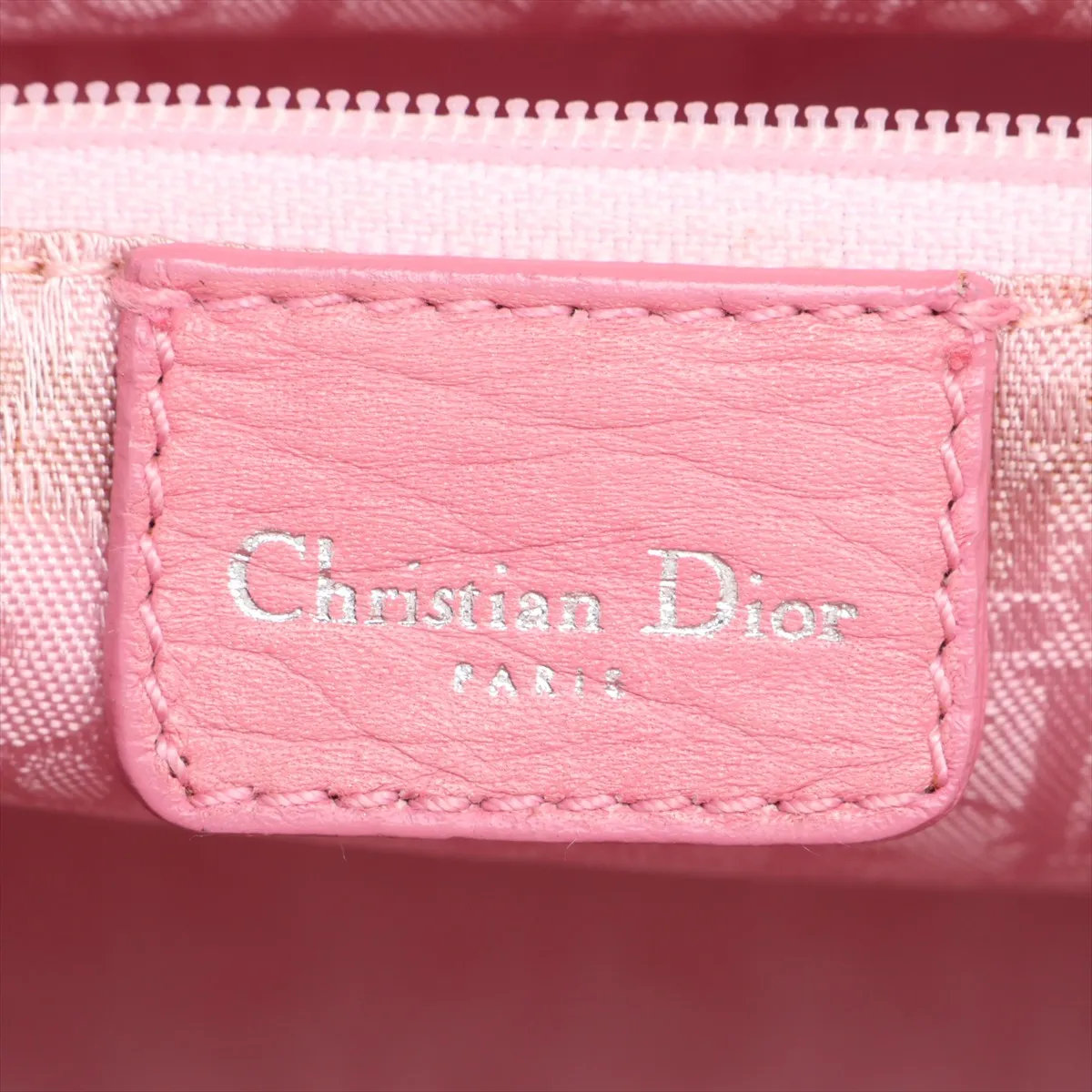 Leather Handbag Pink — view 9