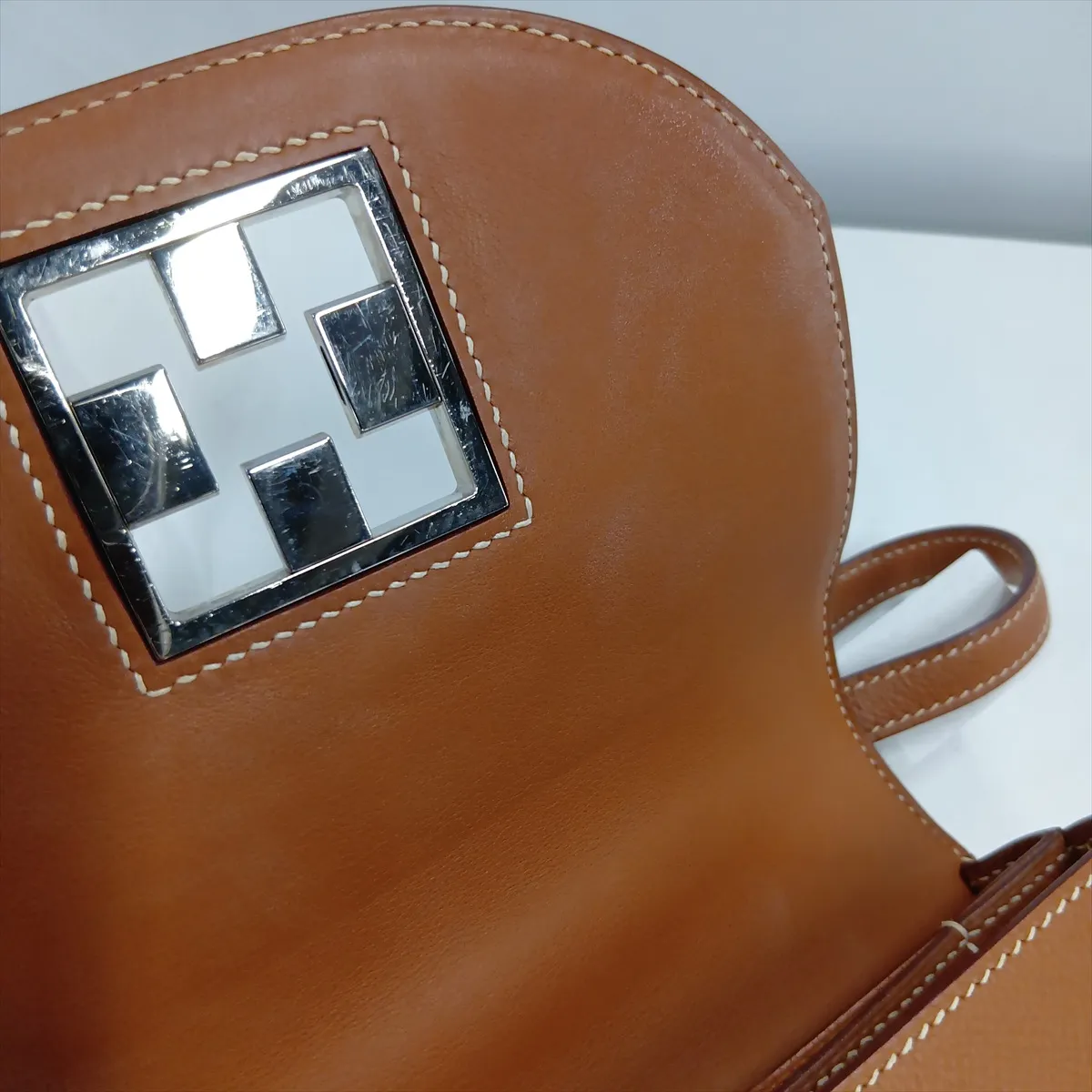 Mosaic , Veau Epsom leather, gold, silver hardware, C: 2018 — view 13