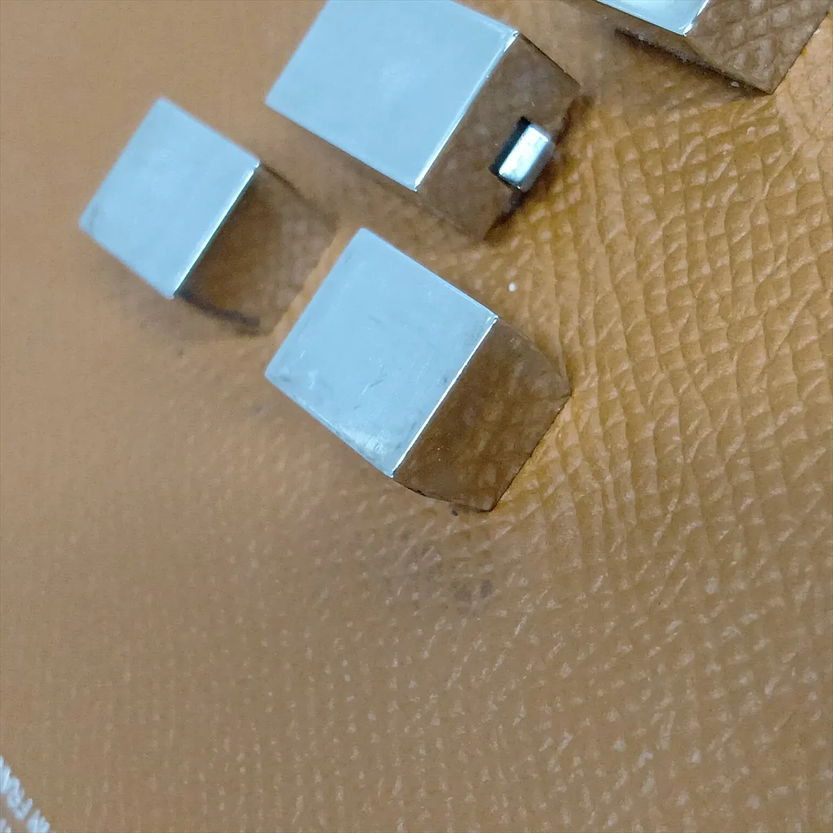 Mosaic , Veau Epsom leather, gold, silver hardware, C: 2018 — view 14