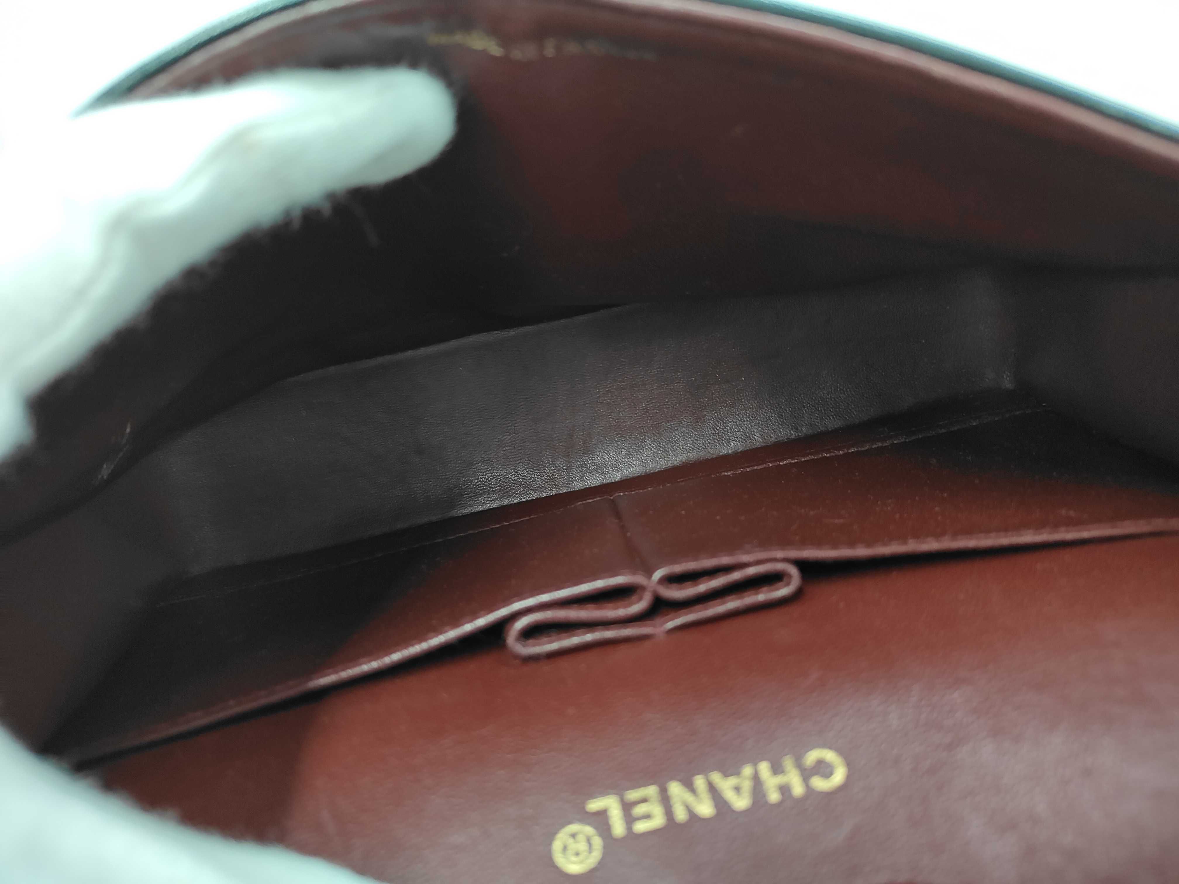 bag, Chanel Matelassé 25 lambskin double flap shoulder bag — view 8