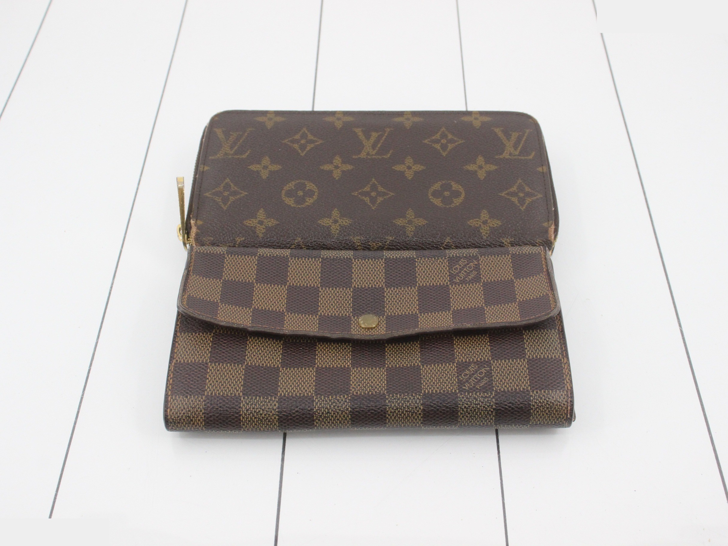 Monogram Damier Zippy Wallet — view 2