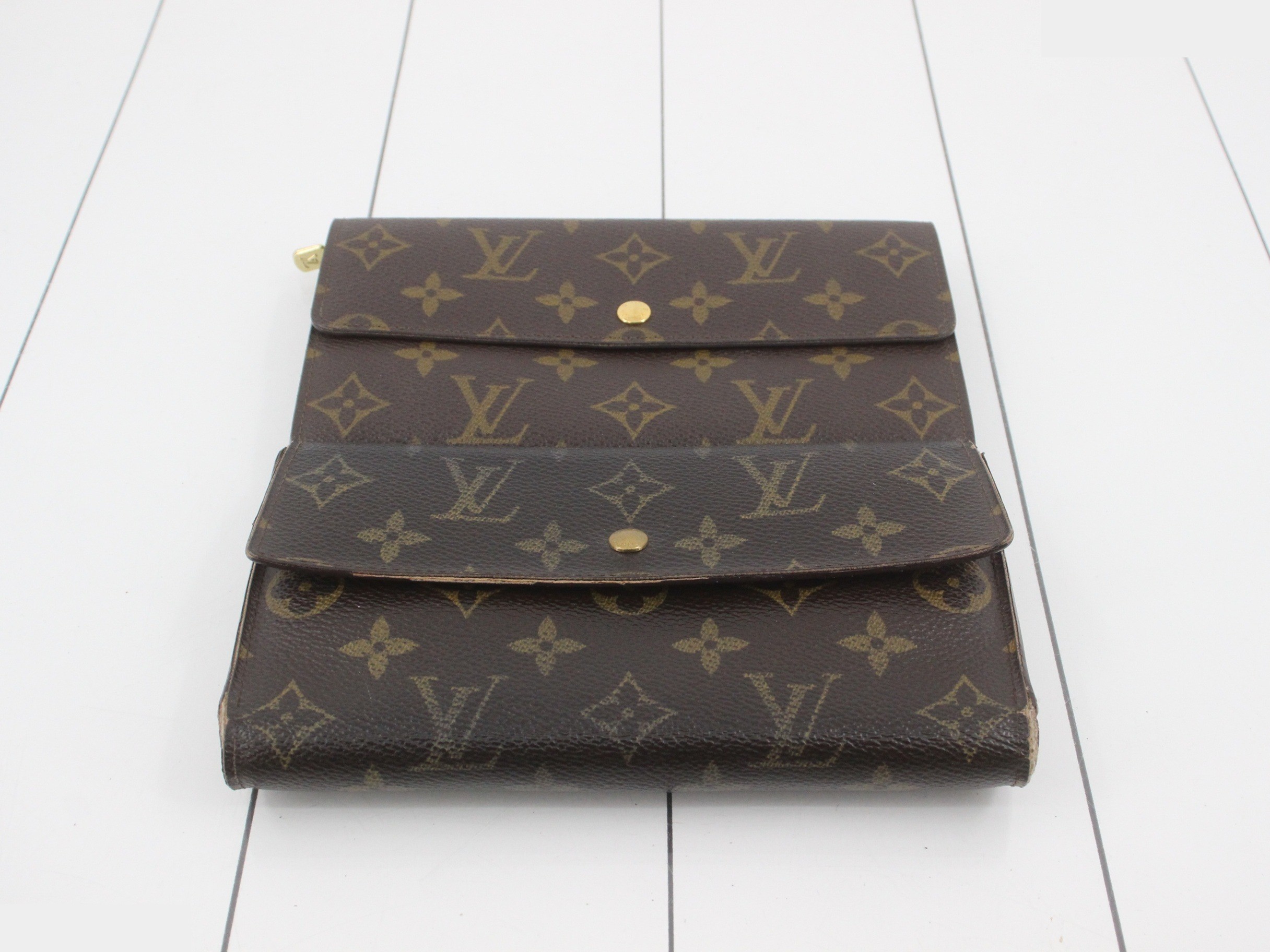 Monogram Damier Zippy Wallet — view 3