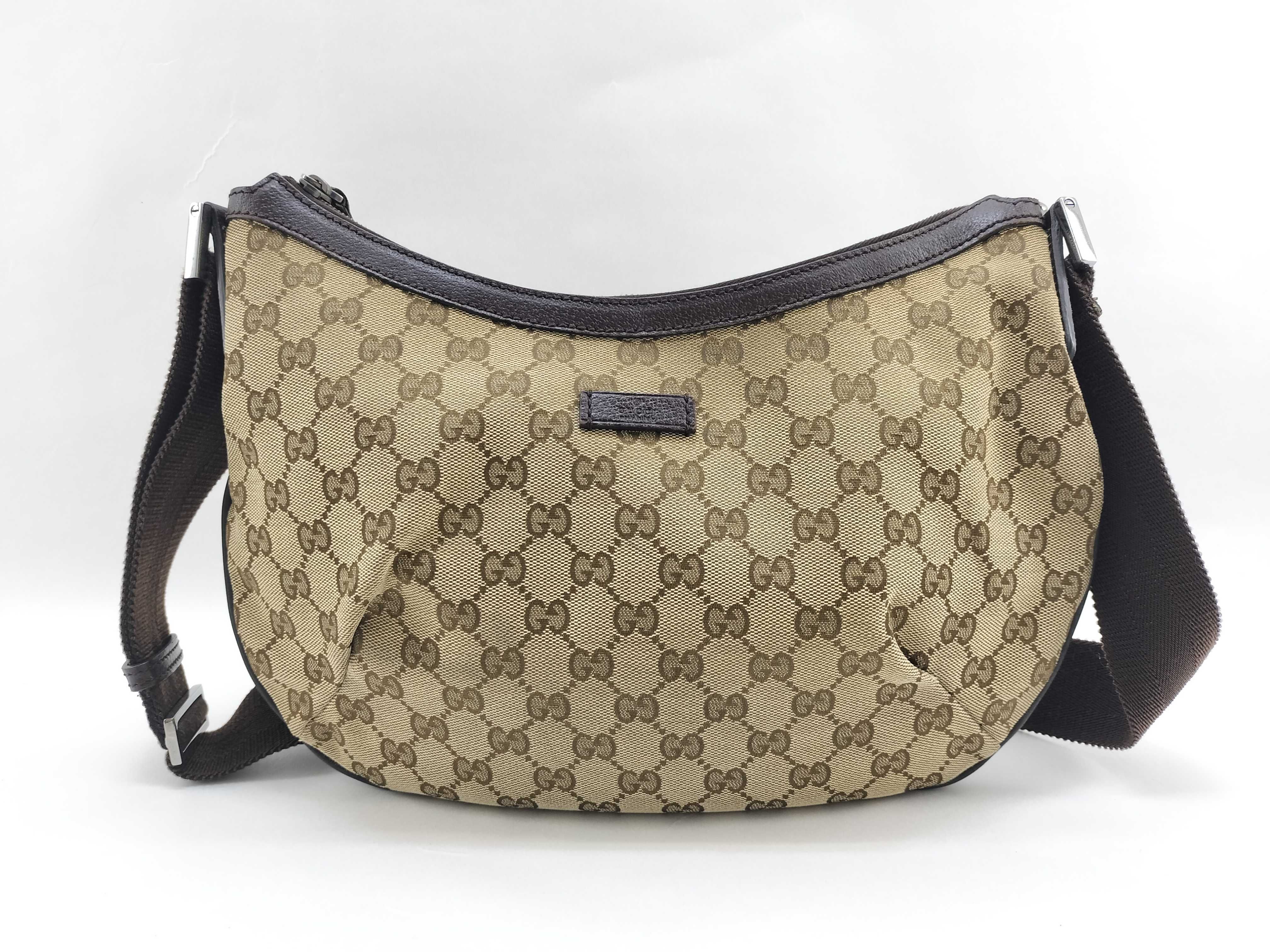 GG Canvas Moon Shoulder Bag