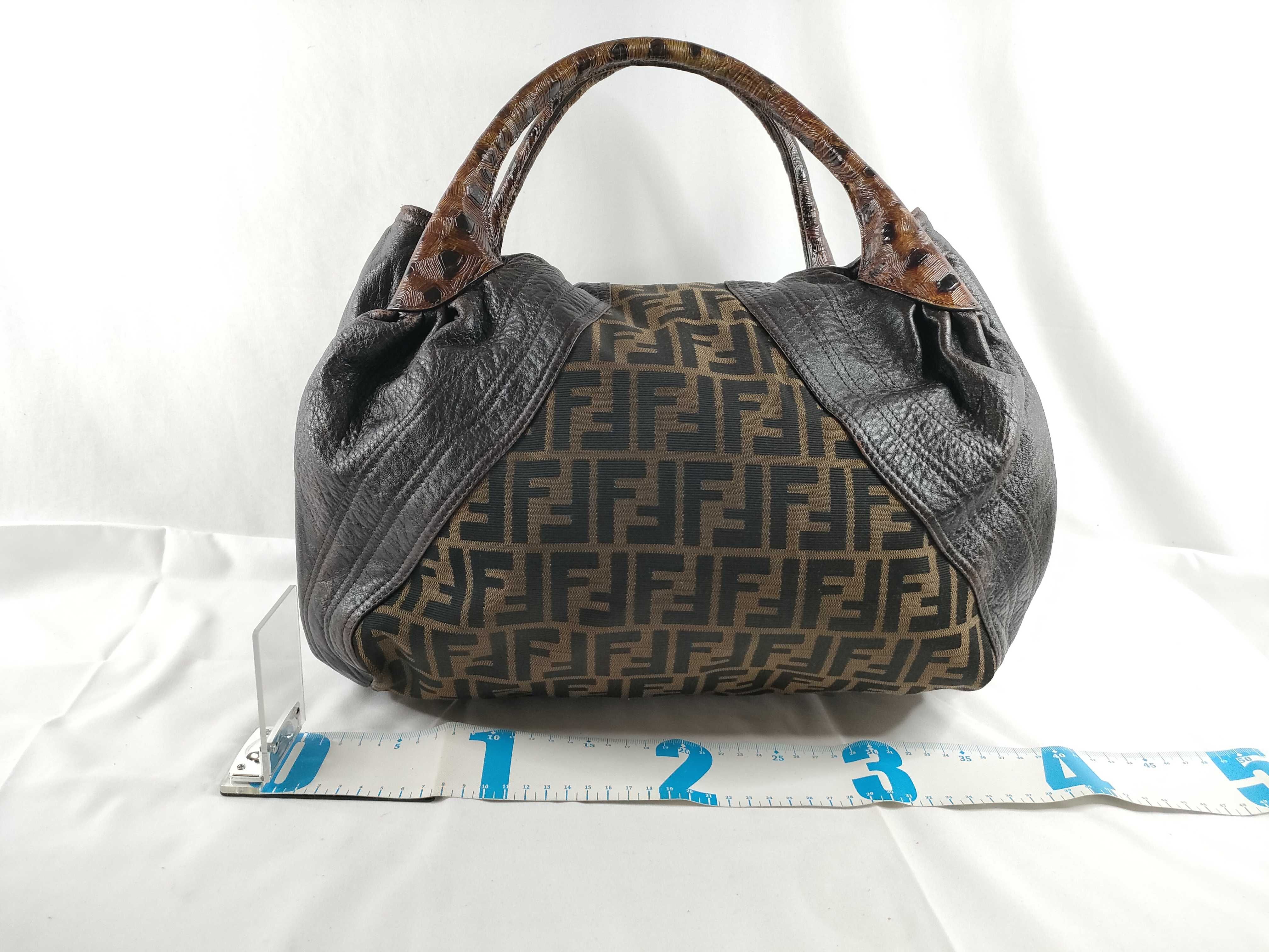 Spybag/Zucca/Brown/Exotic Leather Handbag — view 2