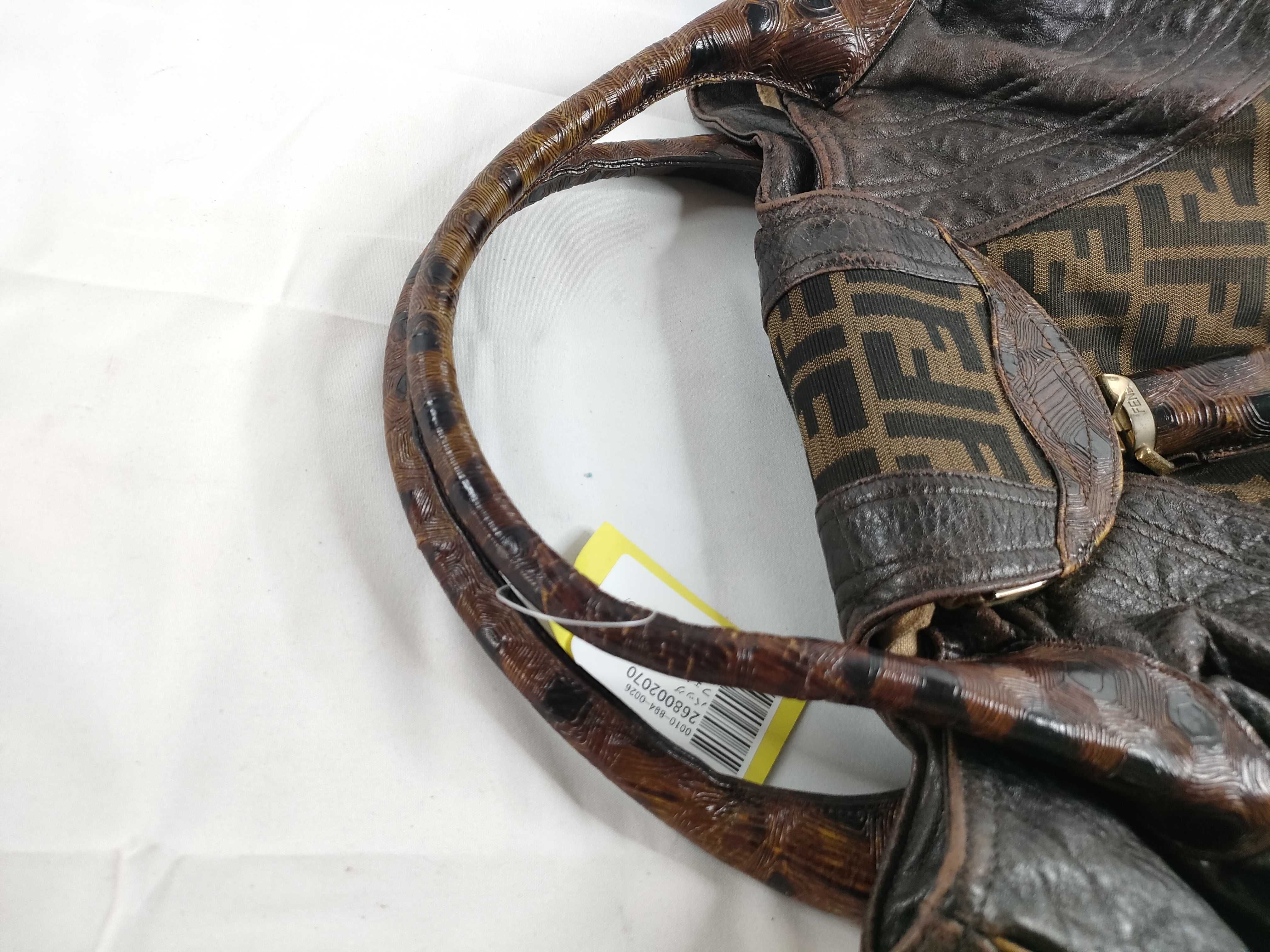 Spybag/Zucca/Brown/Exotic Leather Handbag — view 6