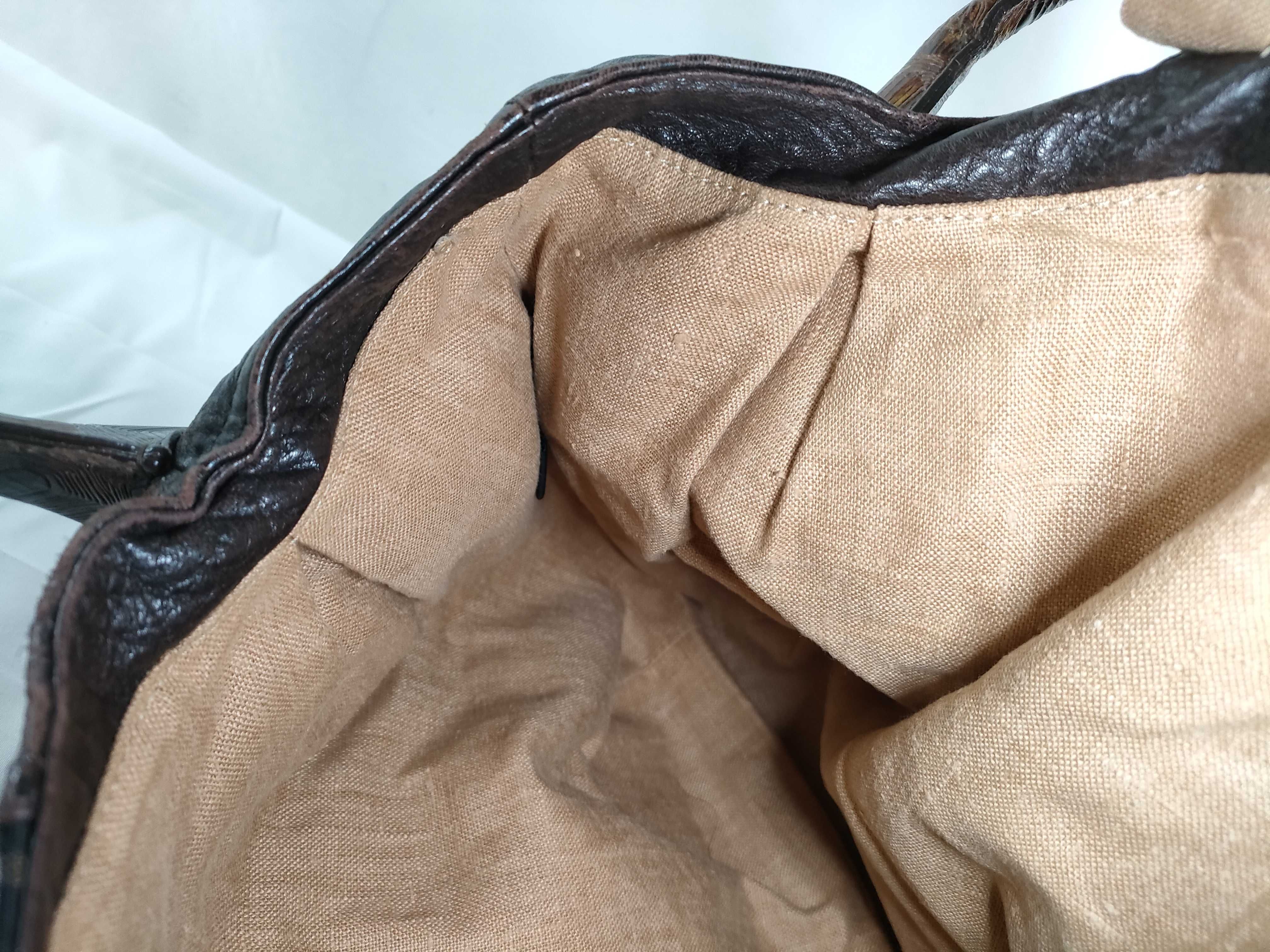 Spybag/Zucca/Brown/Exotic Leather Handbag — view 10