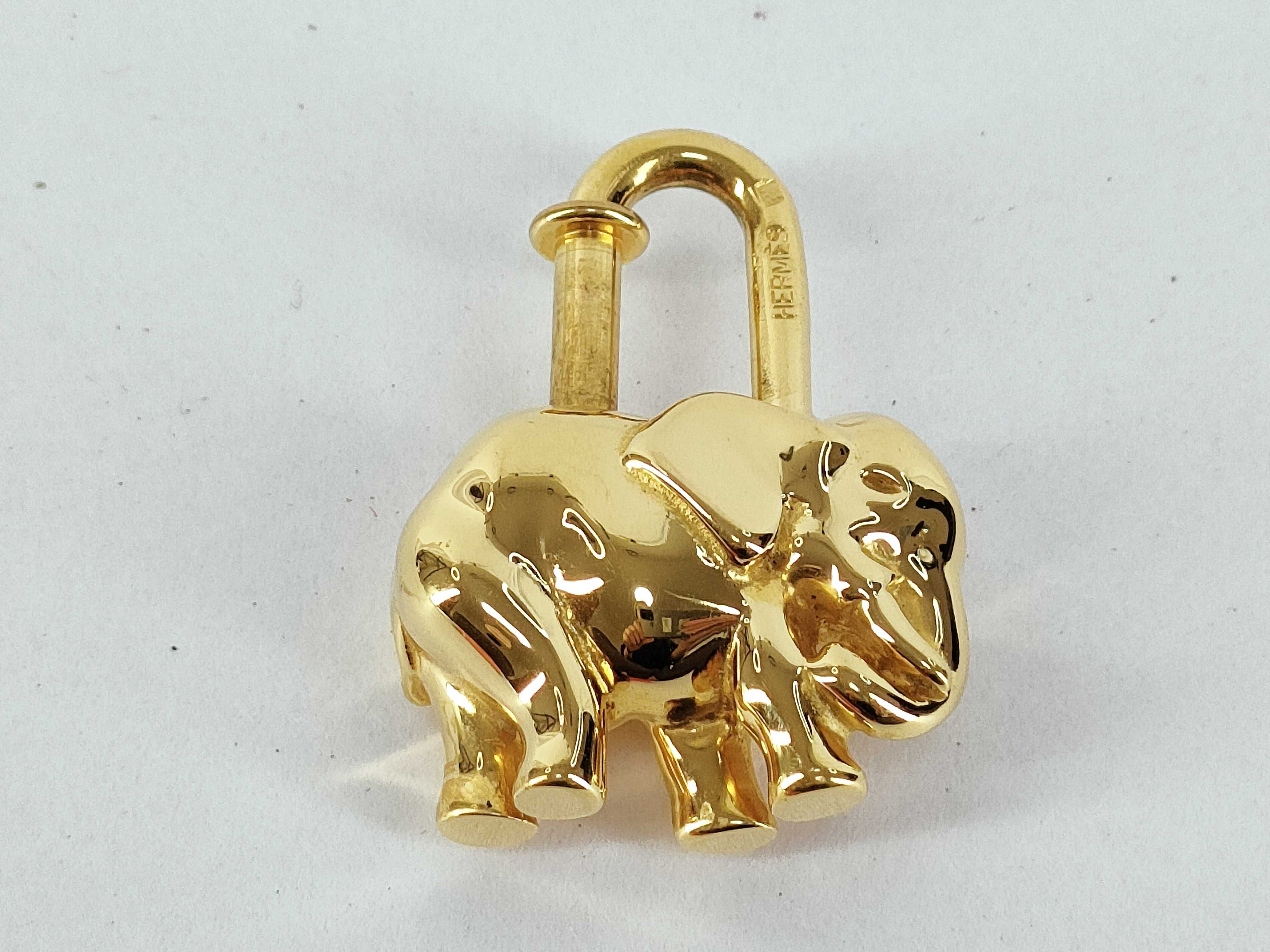 Elephant Cadena Charm Gold GP (Other Accessories) — view 2