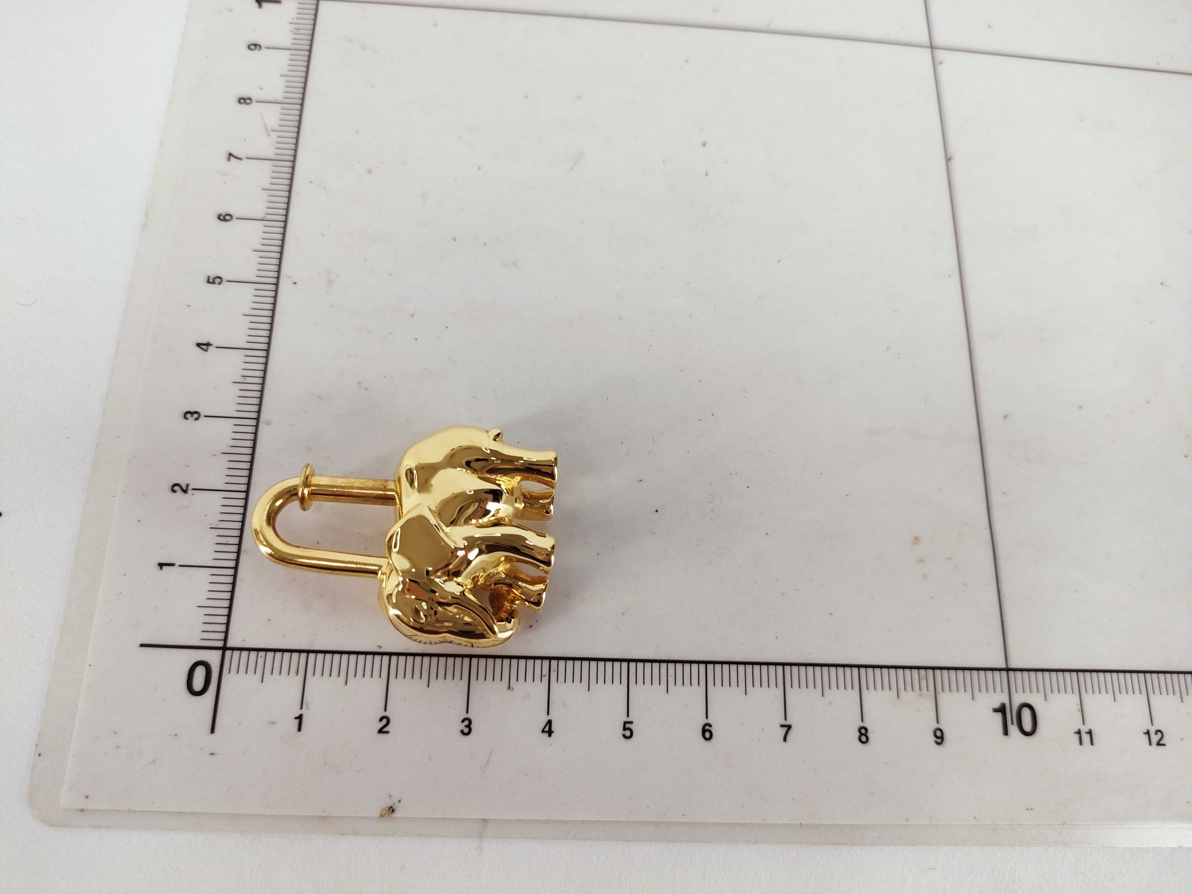 Elephant Cadena Charm Gold GP (Other Accessories) — view 9