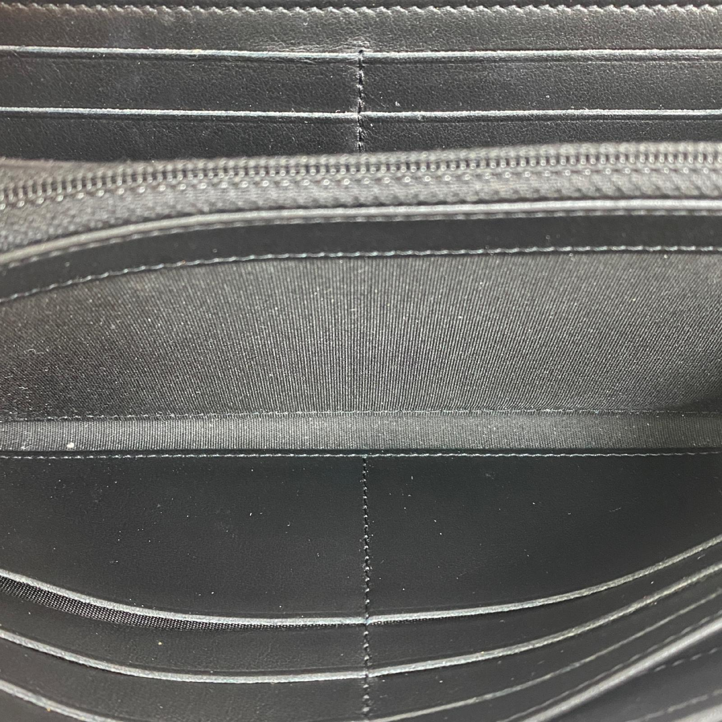 【*Shipped from: Hong Kong*】CHANEL Black Lambskin Boy No.26 Long Wallet — view 12