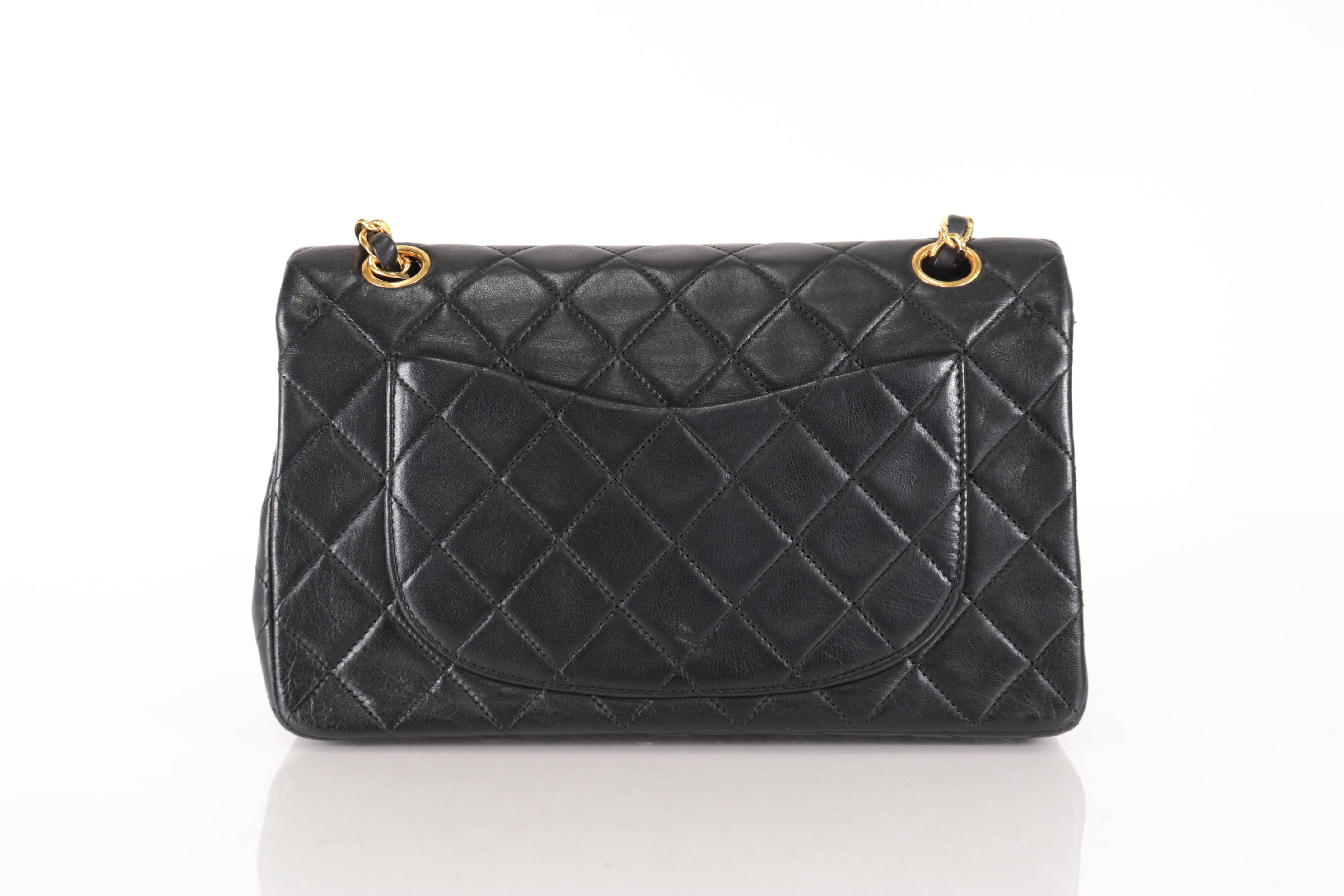 W-Flap 23 Lambskin Chain Shoulder Bag (Series 1) — view 3