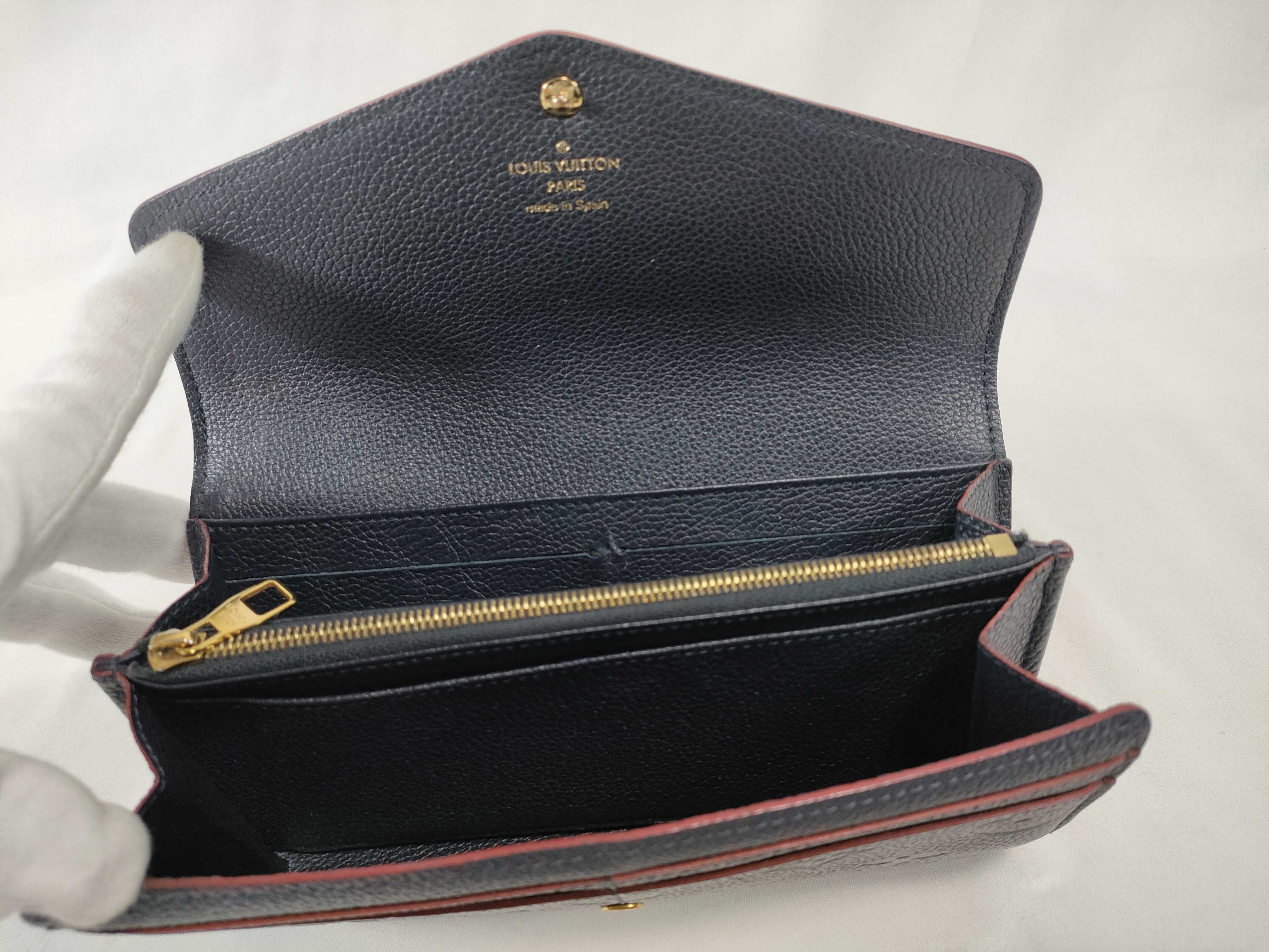 Monogram Empreinte Louis Vuitton Portefeuille Sarah M62125 Monogram Empreinte Long Wallet — view 11