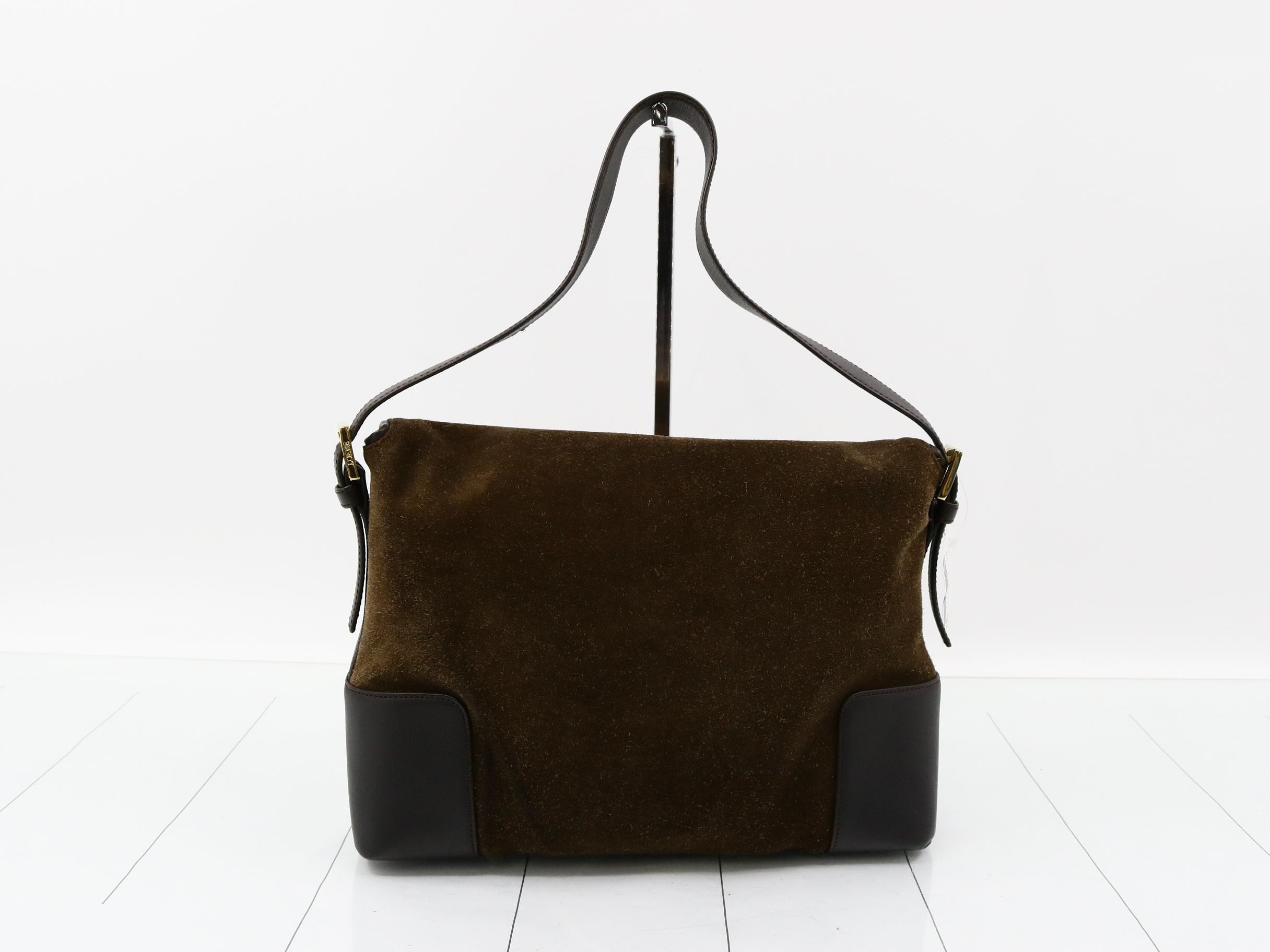 Anagram suede handbag one shoulder — view 2