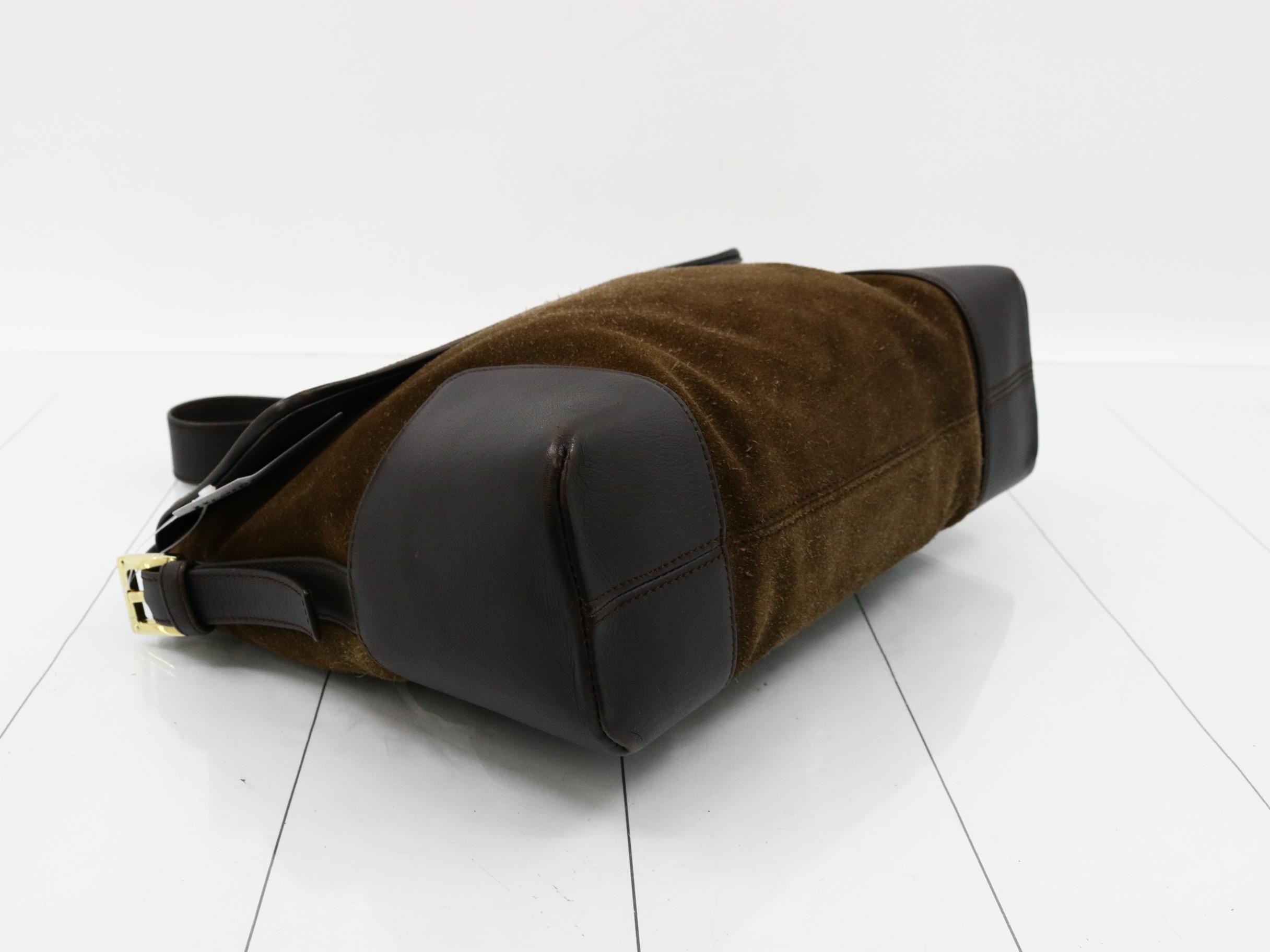 Anagram suede handbag one shoulder — view 5