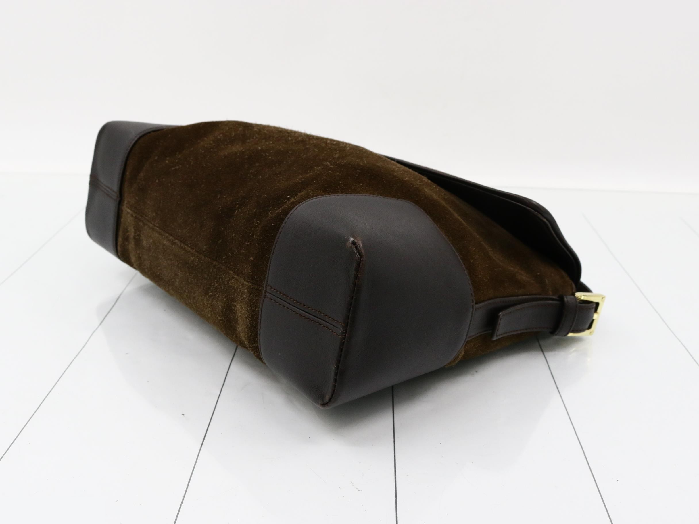 Anagram suede handbag one shoulder — view 6