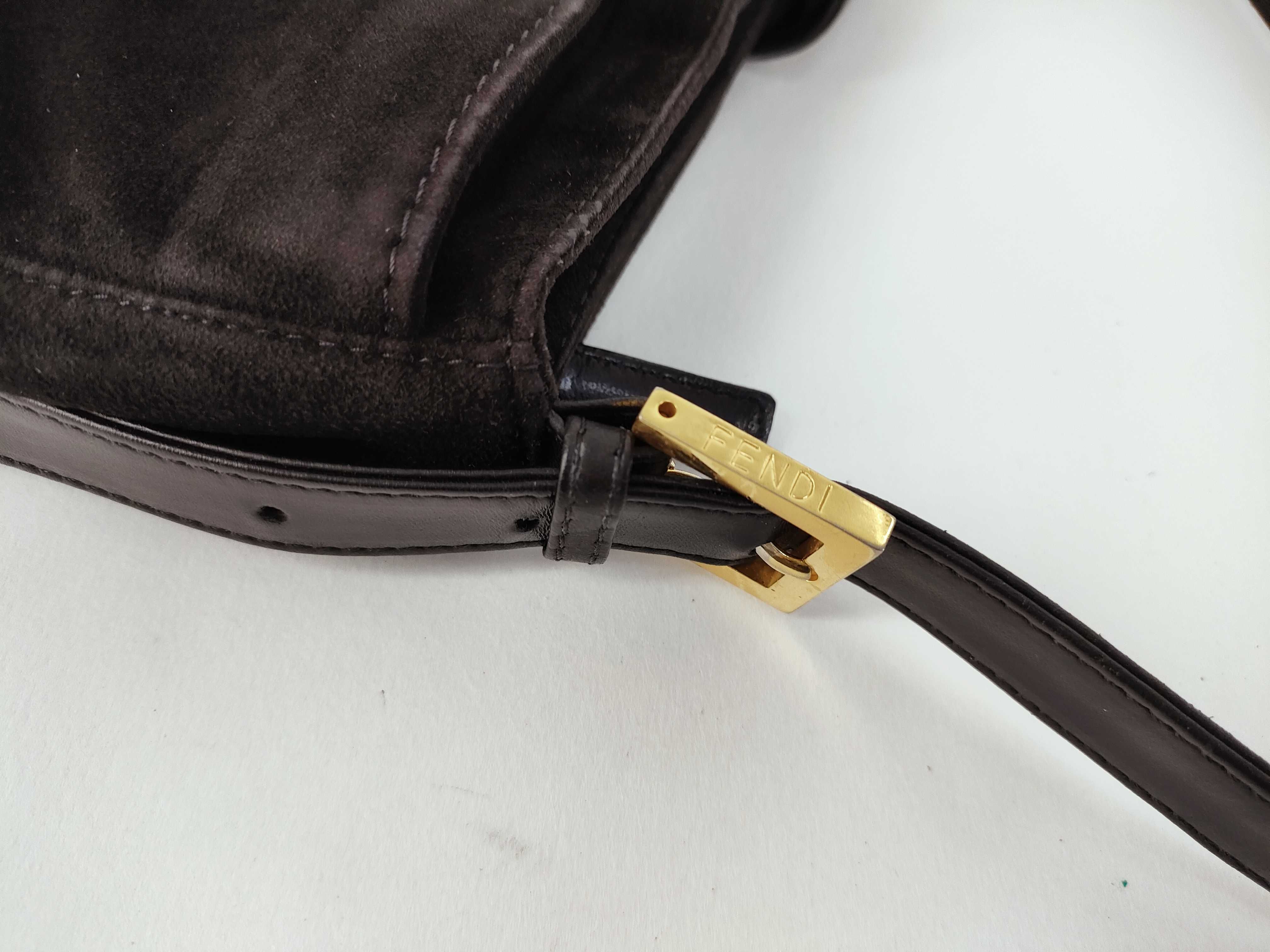 Mamma / FENDI / Mamma Baguette / Suede / Glitter / One-Shoulder Bag — view 5