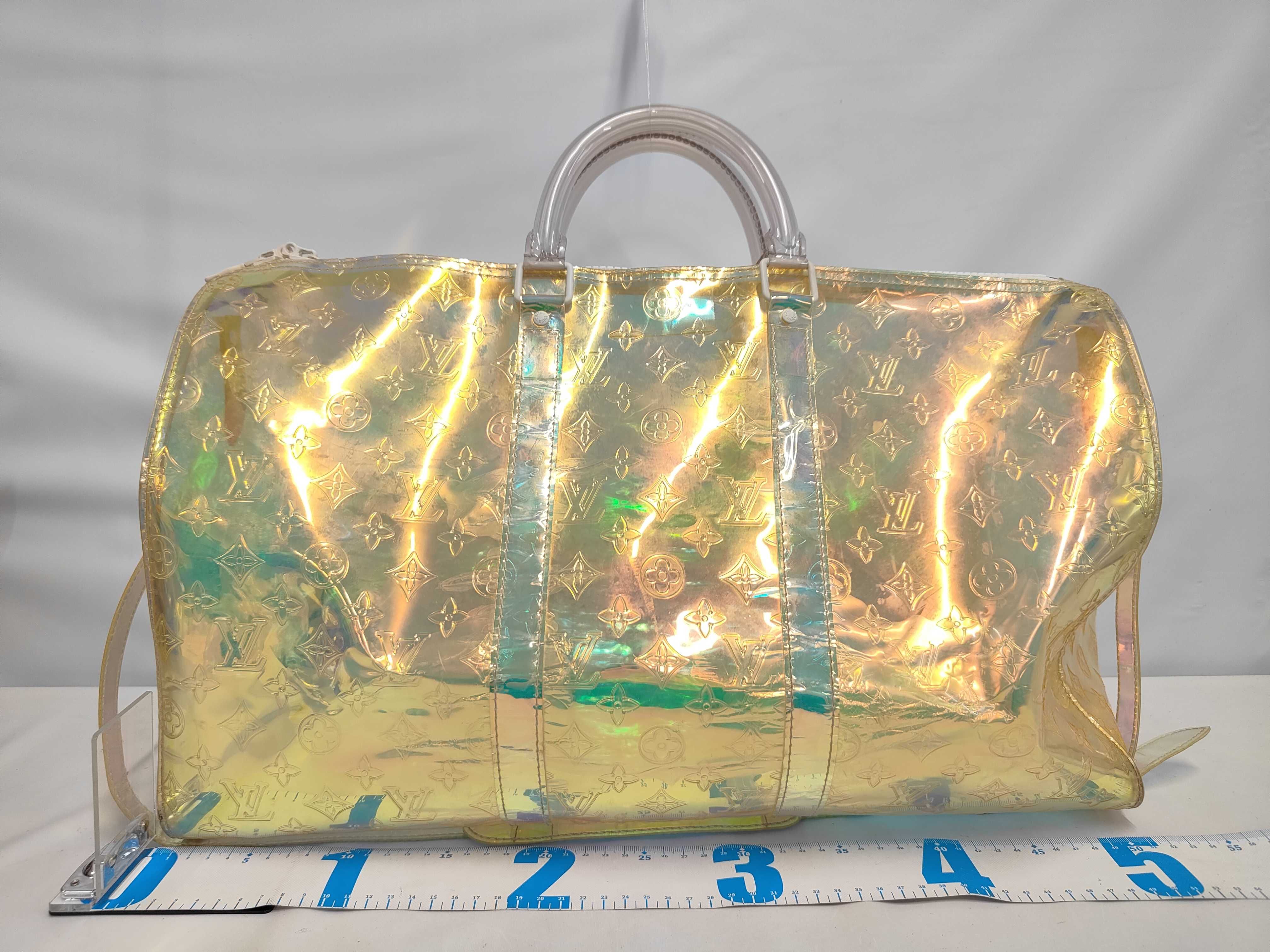 Monogram Prism Keepall Bandoulière Boston Bag — view 2