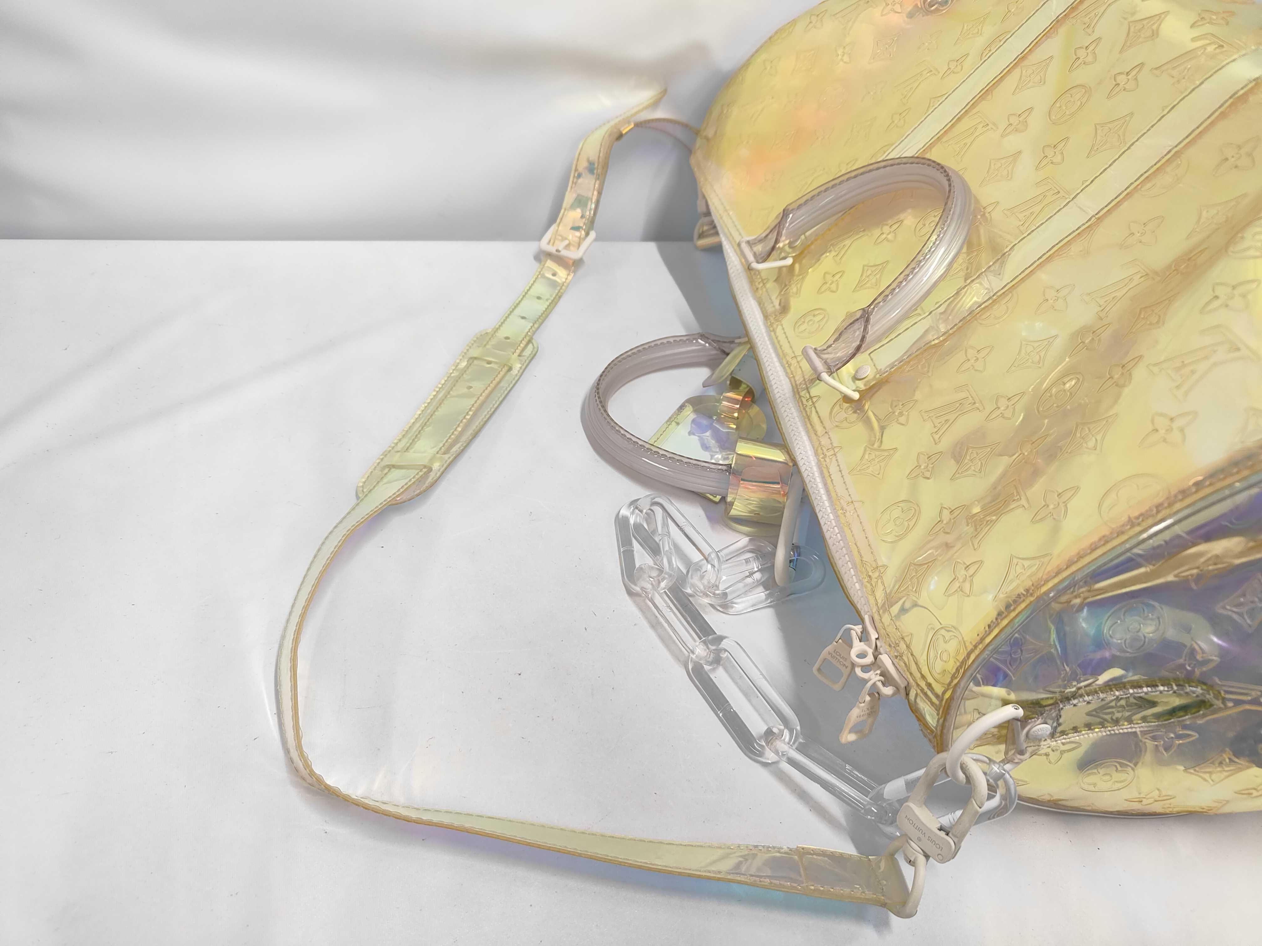 Monogram Prism Keepall Bandoulière Boston Bag — view 5