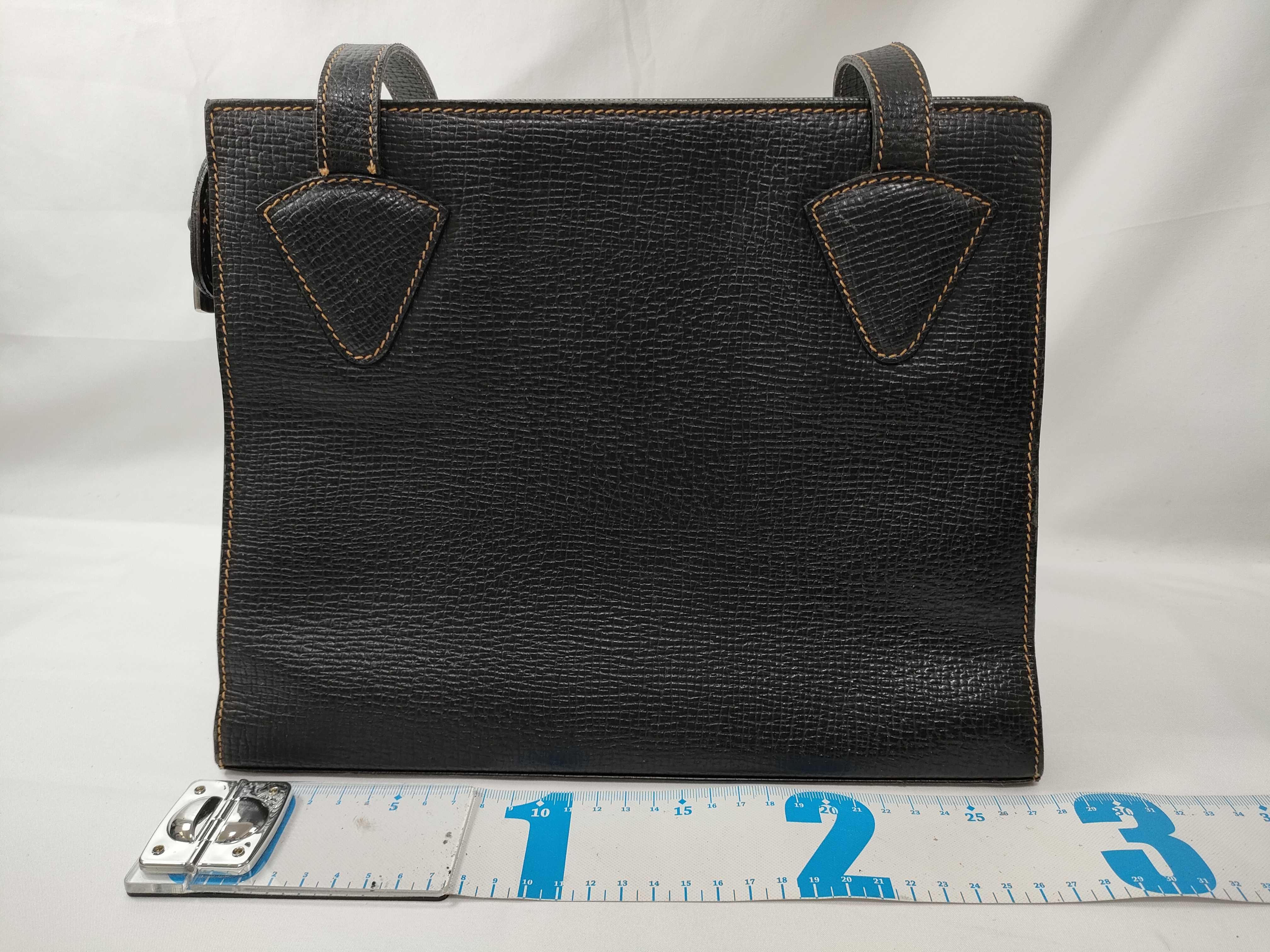 shoulder bag, black tote bag — view 2