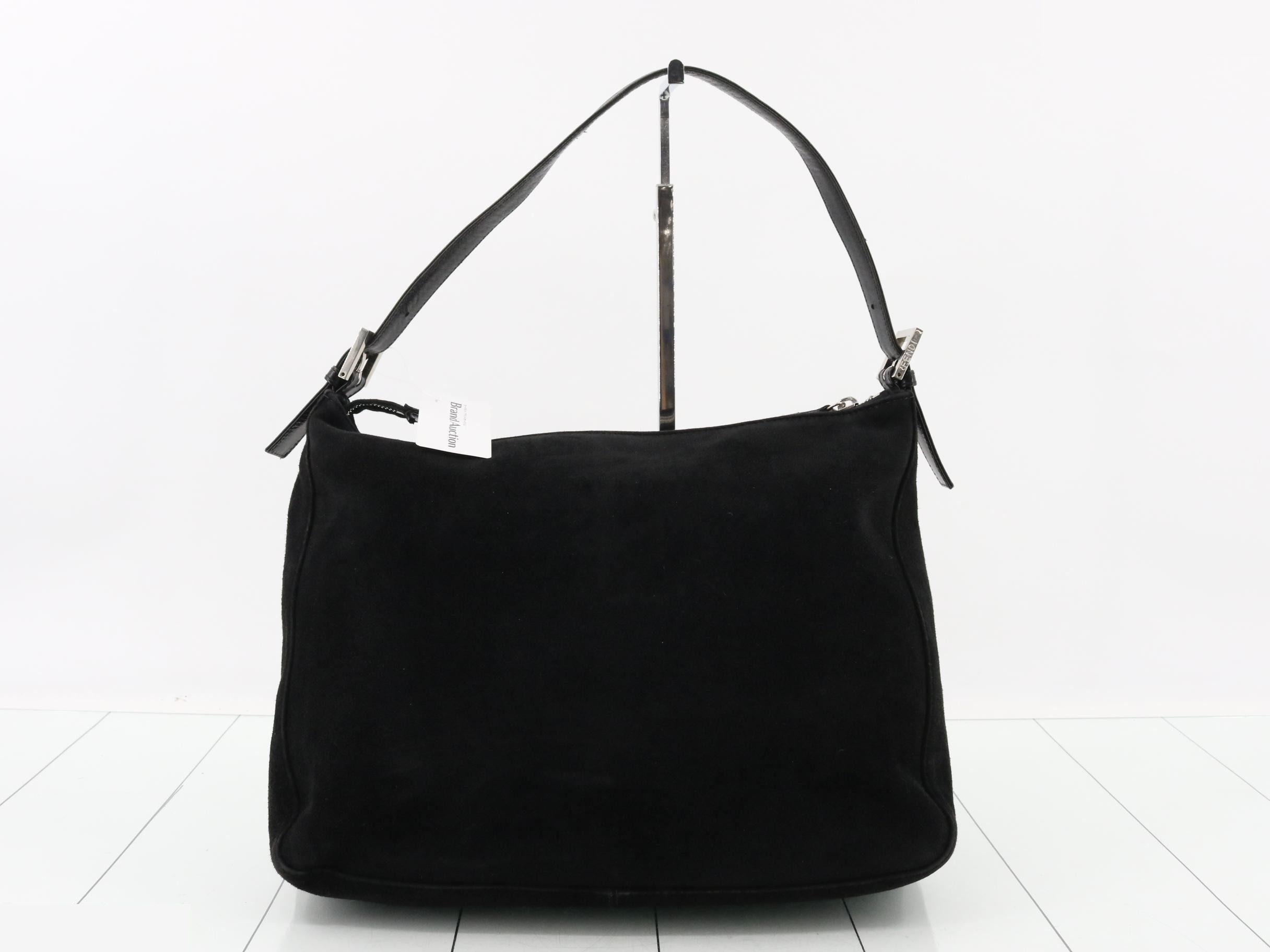 Suede Mamma Baguette Shoulder Bag — view 2