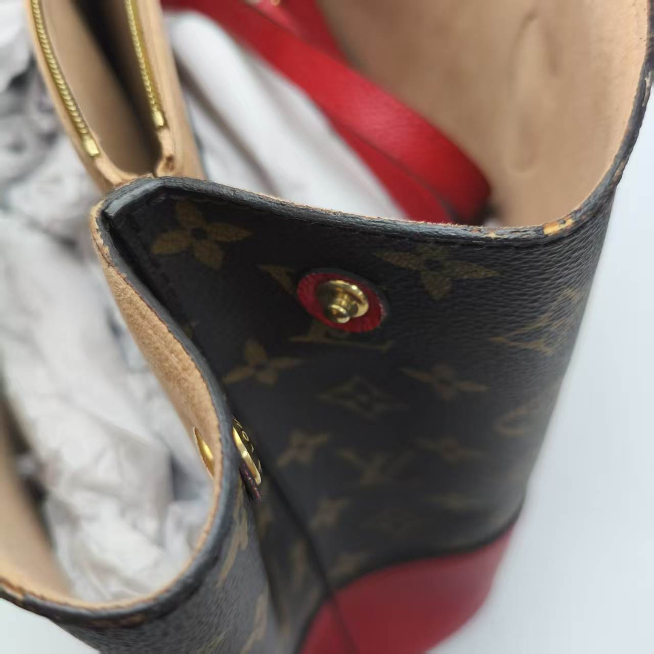 【*Shipped from: China*】LOUIS VUITTON Flandrin PU Shoulder Bag — view 13