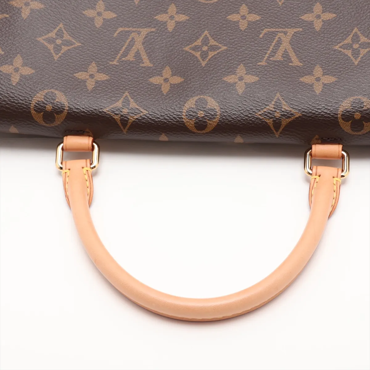 Monogram x Leather Marignan M44286 FL2108 Brown x Red — view 5
