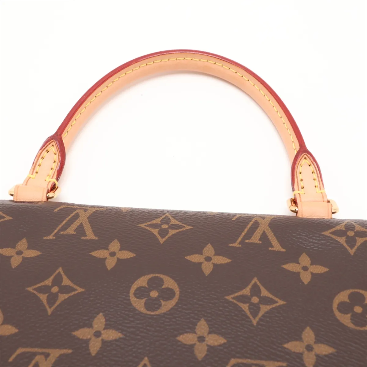 Monogram x Leather Marignan M44286 FL2108 Brown x Red — view 6