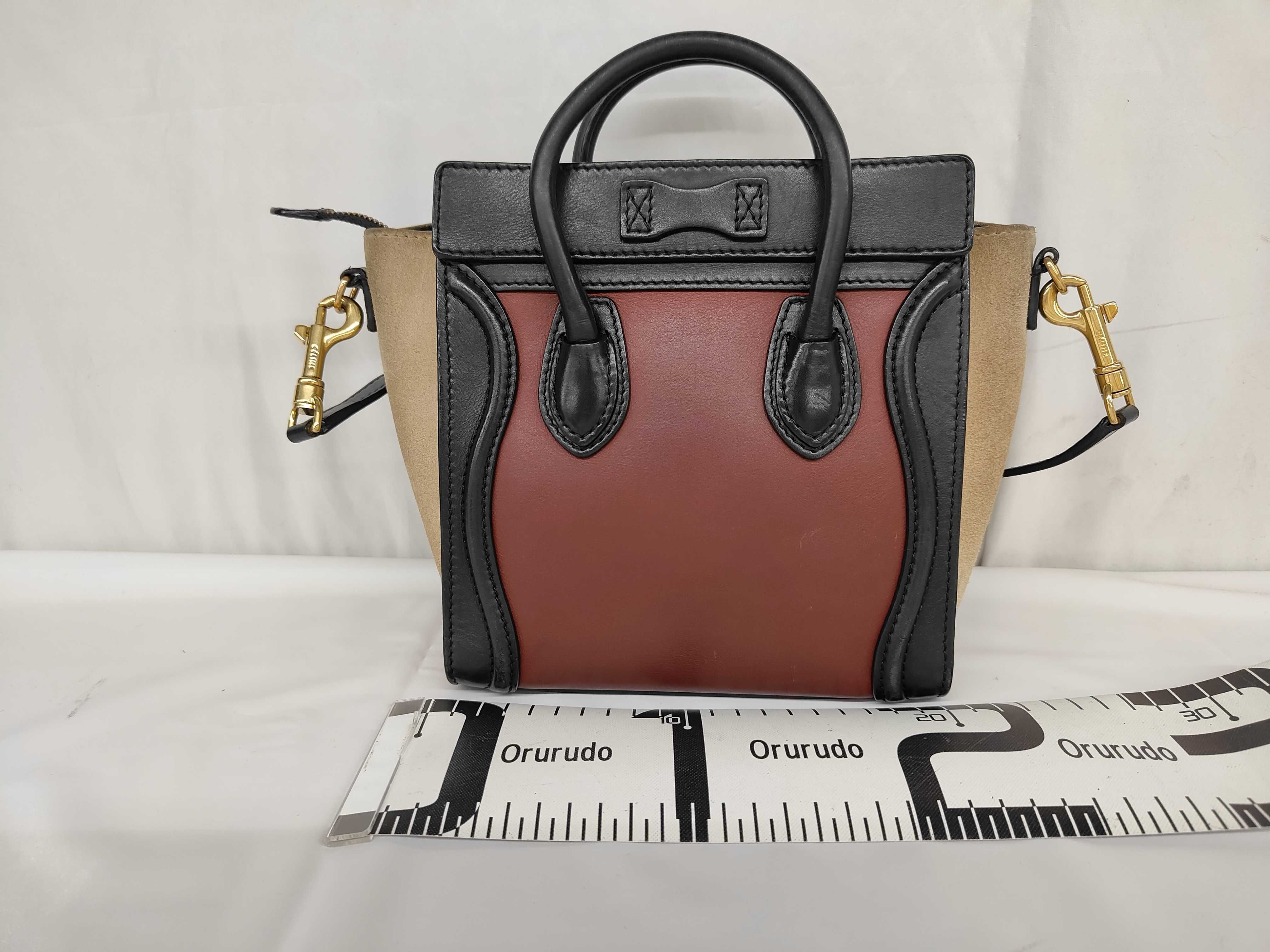 Luggage Nano Shopper Leather Handbag (3 colors) — view 2