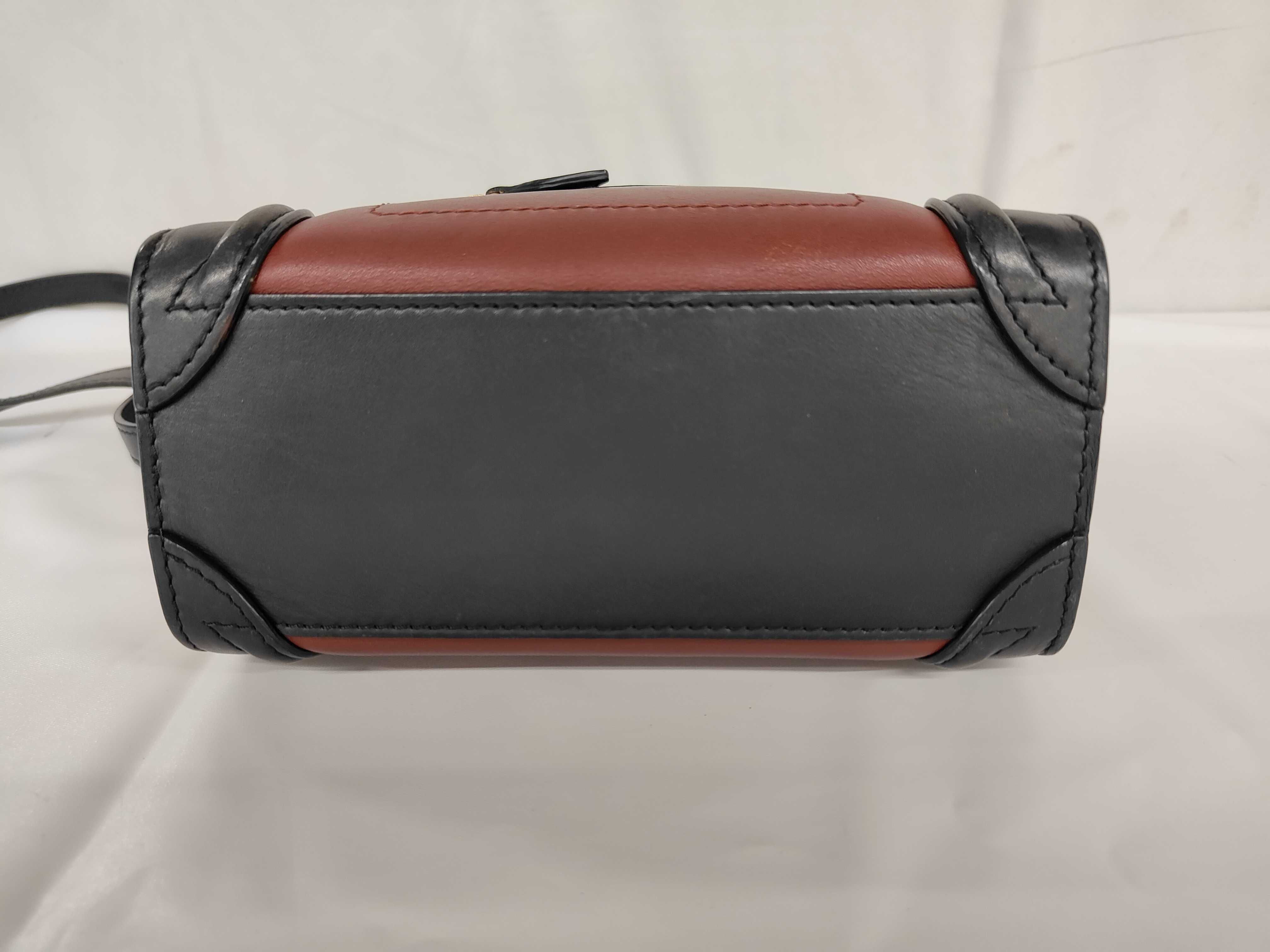 Luggage Nano Shopper Leather Handbag (3 colors) — view 7
