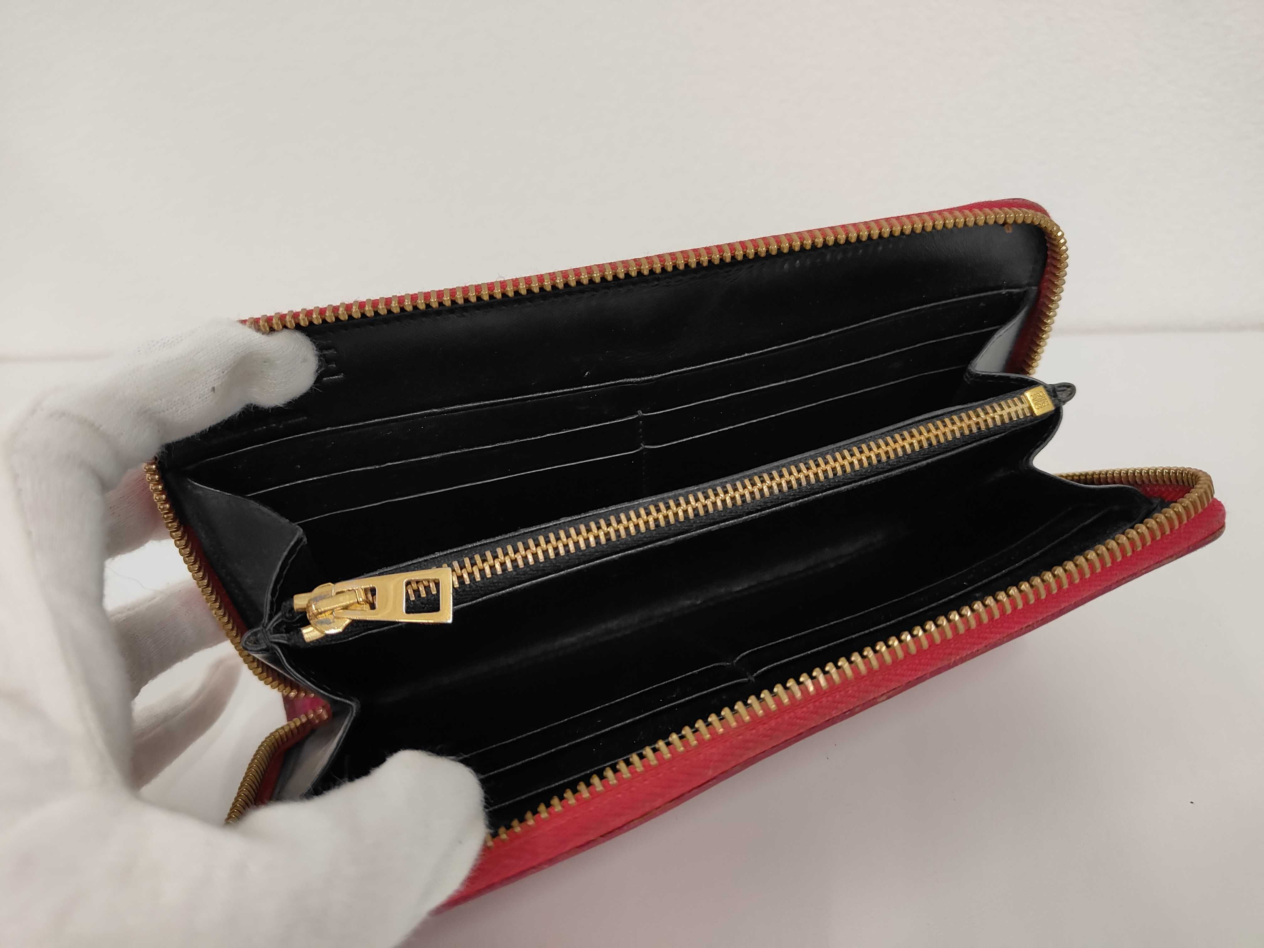 wallet with box / Anagram / Round zip long wallet / Pink — view 5