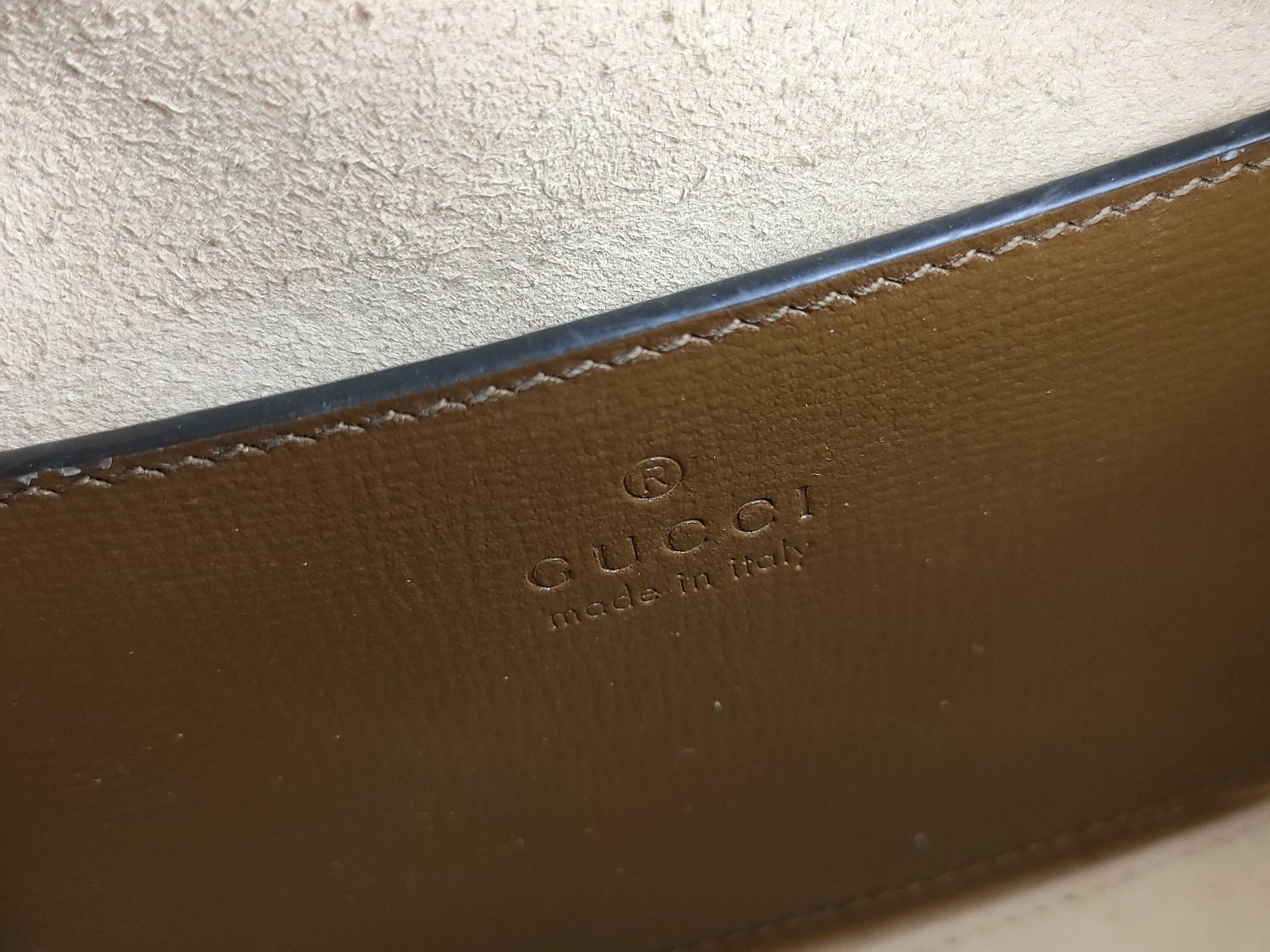 GG Supreme Gucci GG Canvas Horsebit 1955 Shoulder Bag — view 11