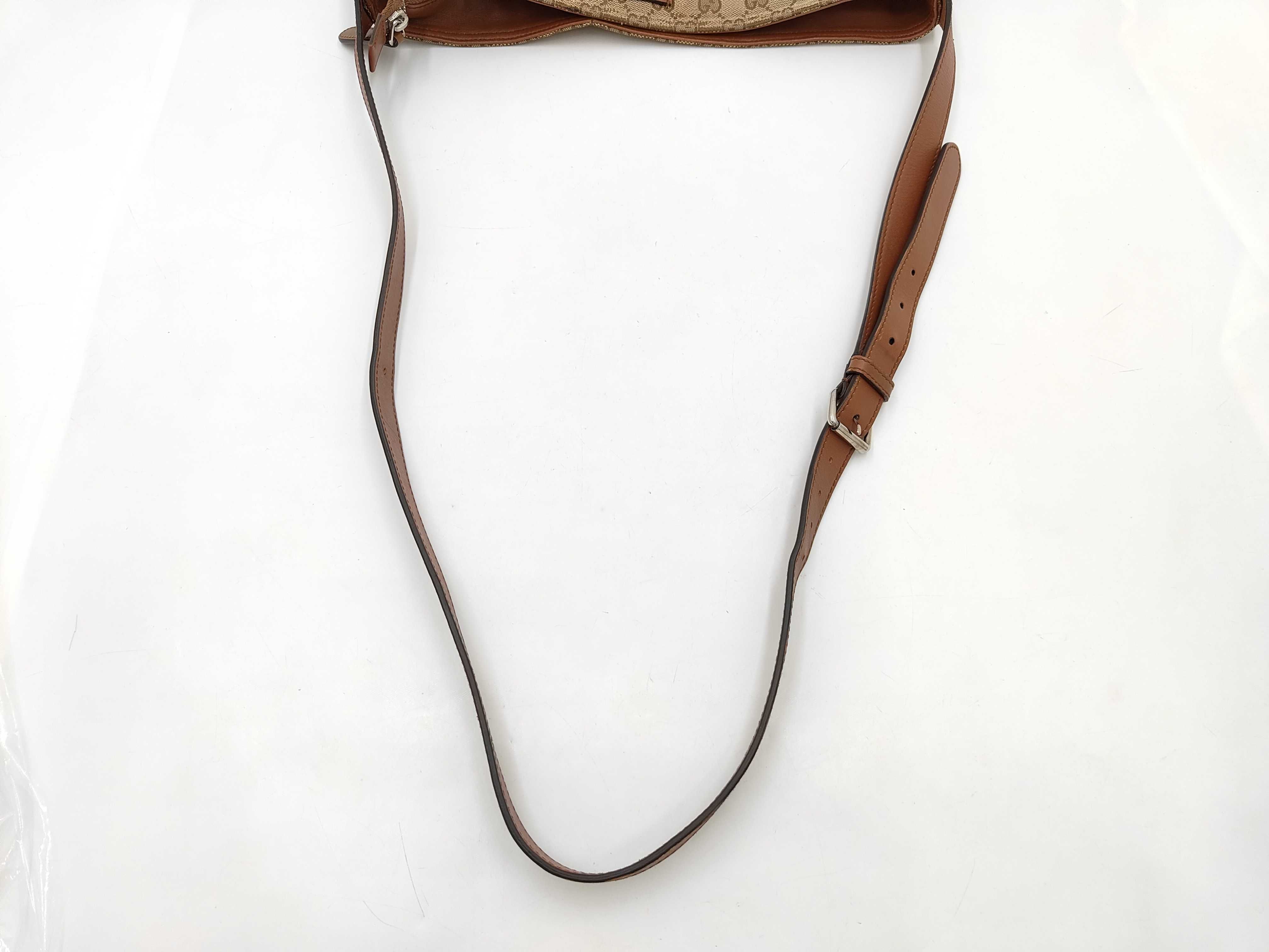 GG Canvas Web Crossbody Messenger Bag (Shoulder Bag) — view 8