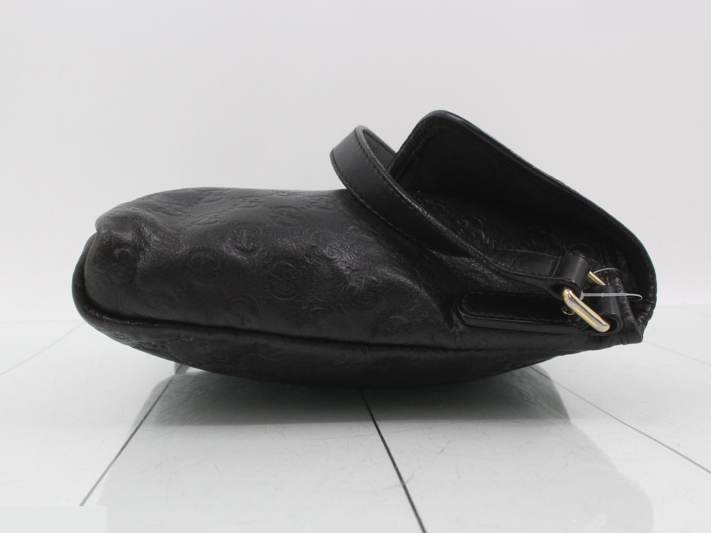 Guccissima Shoulder Bag, Noir, 223666, 203998 — view 3