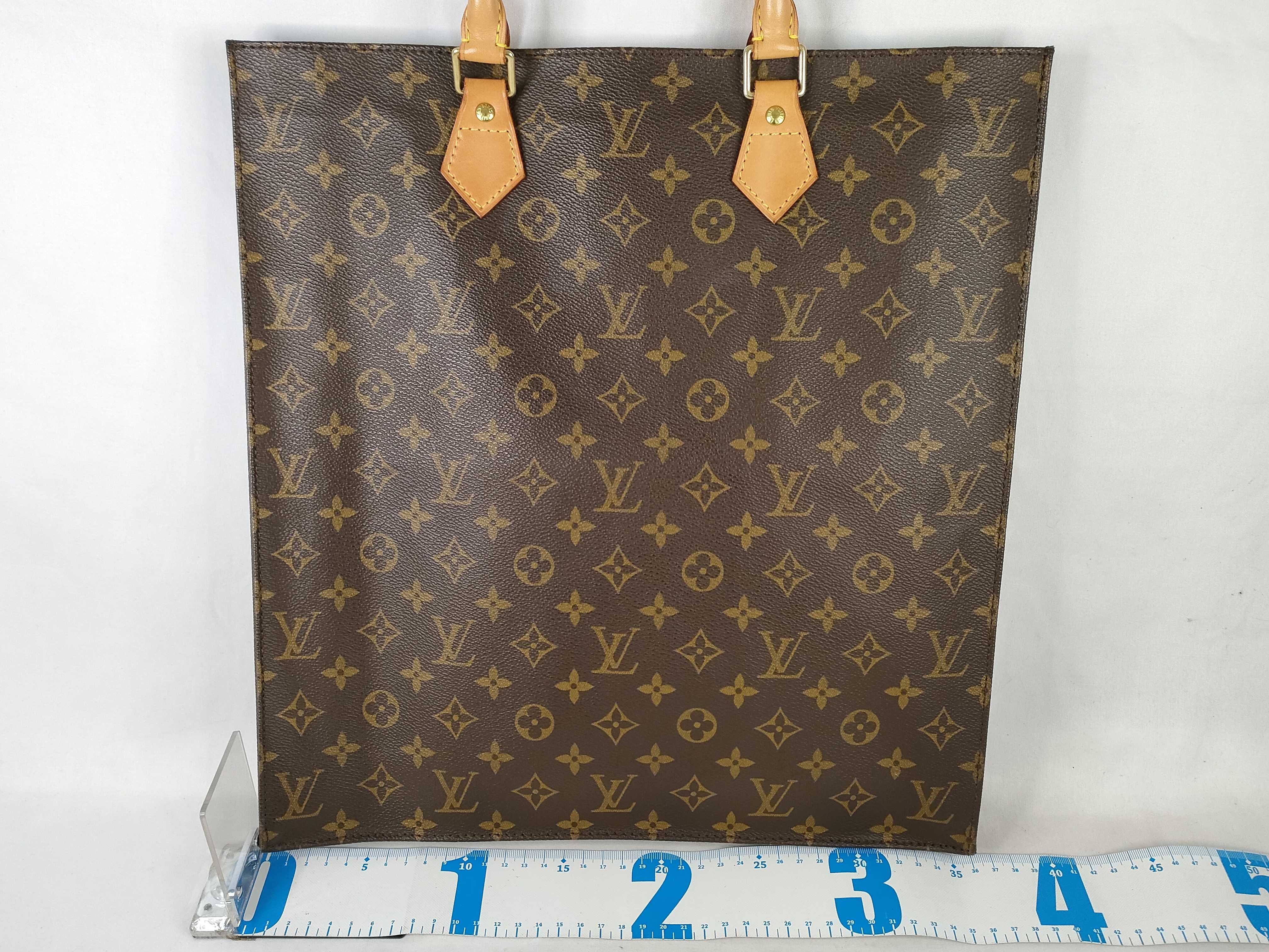 Monogram Louis Vuitton Sac Plat Monogram Tote Bag — view 2