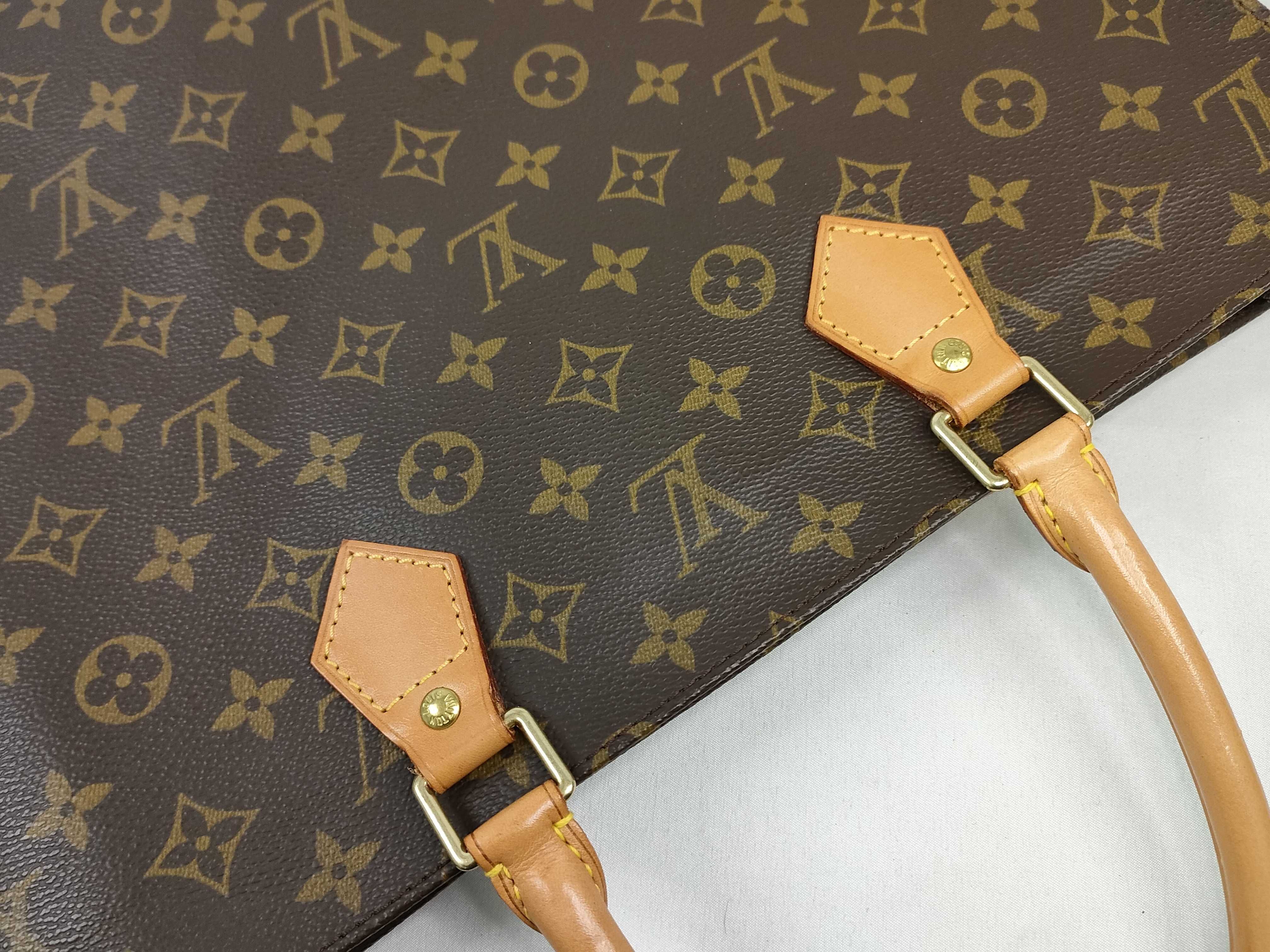 Monogram Louis Vuitton Sac Plat Monogram Tote Bag — view 13