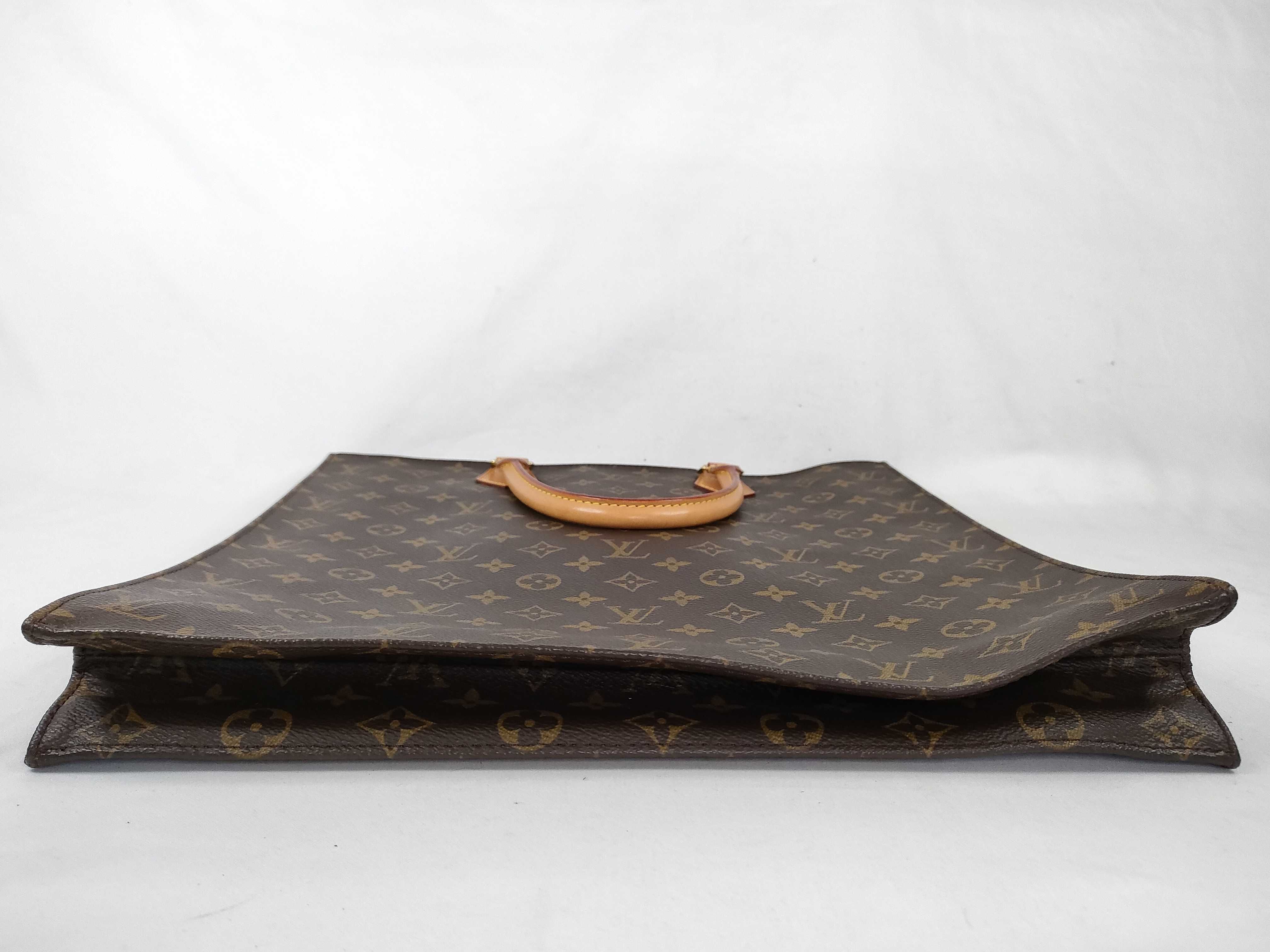 Monogram Louis Vuitton Sac Plat Monogram Tote Bag — view 7