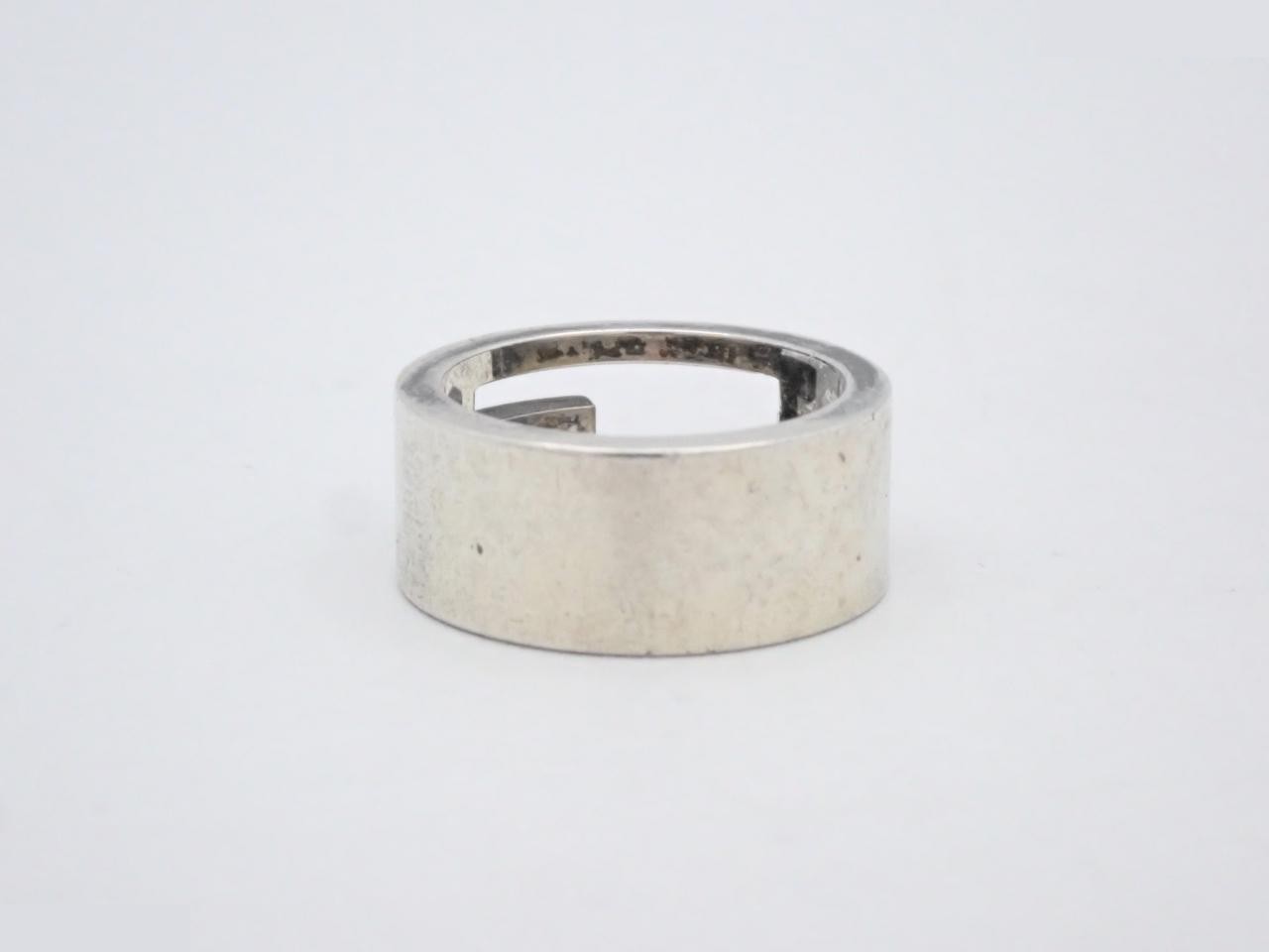 ring, 925 sterling silver, 7.4g, branded G, size: 9 — view 2
