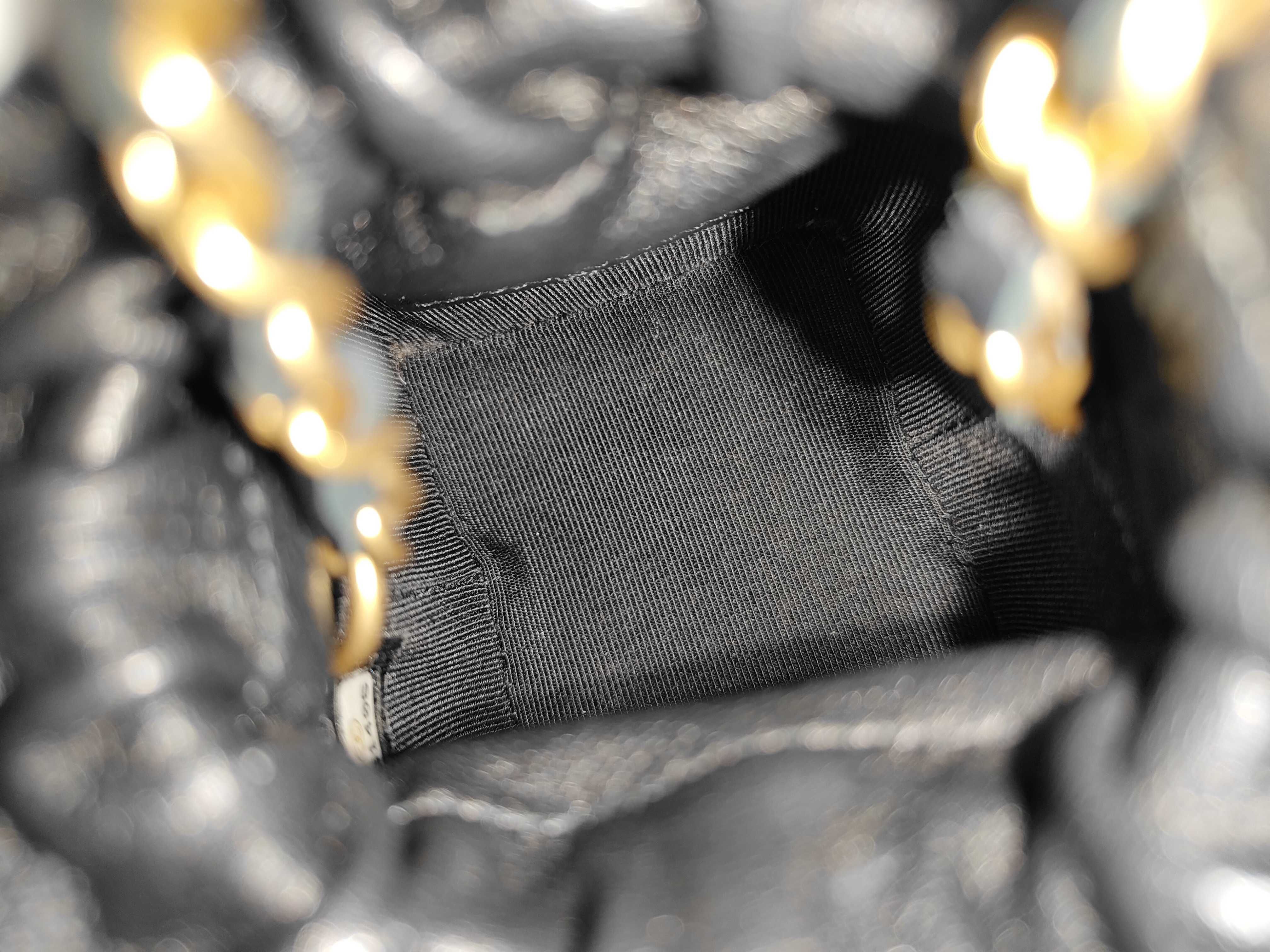 Mini Cube Chain Shoulder Bag — view 8