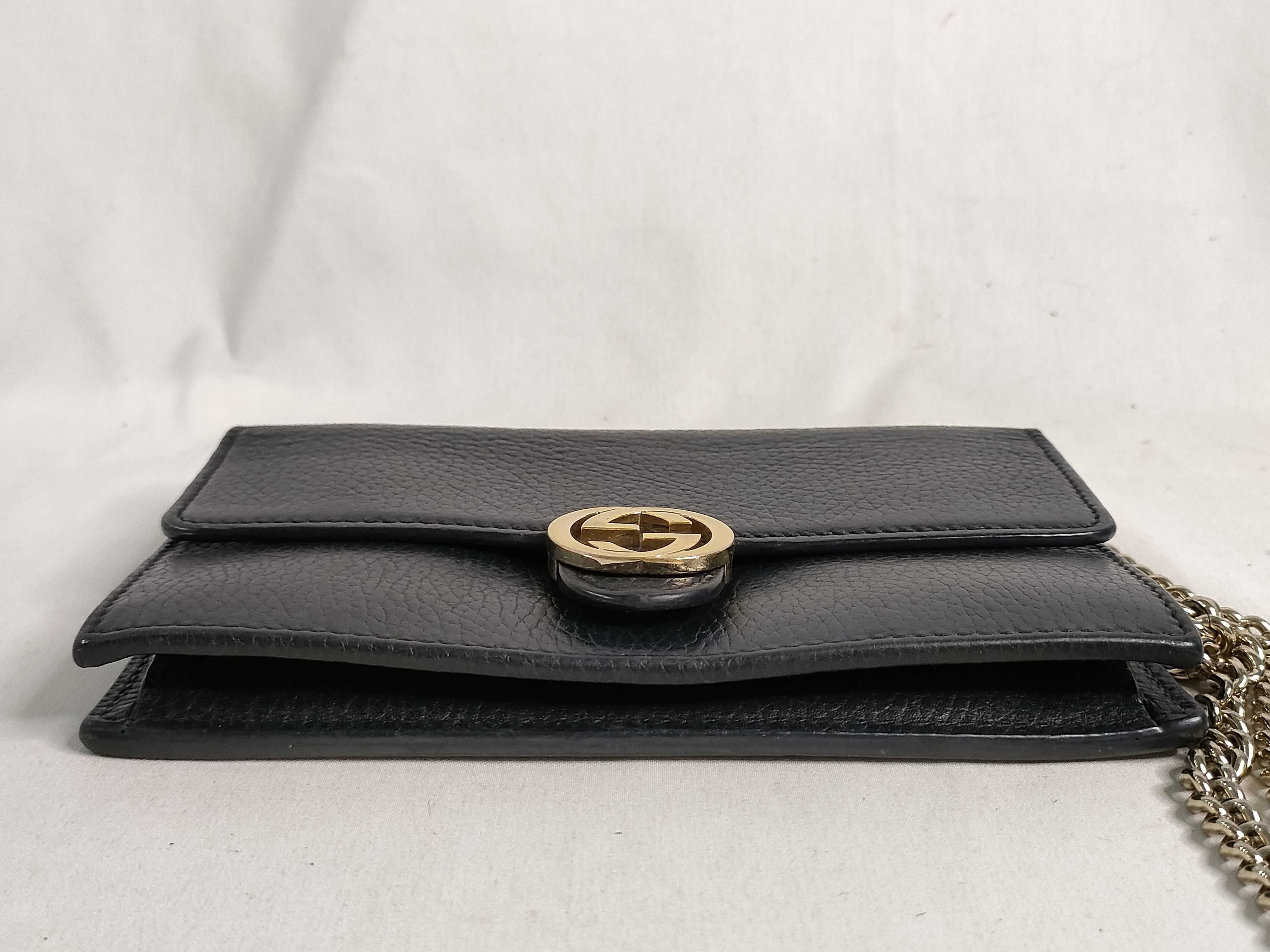 Interlocking G Chain Wallet Shoulder Bag — view 7