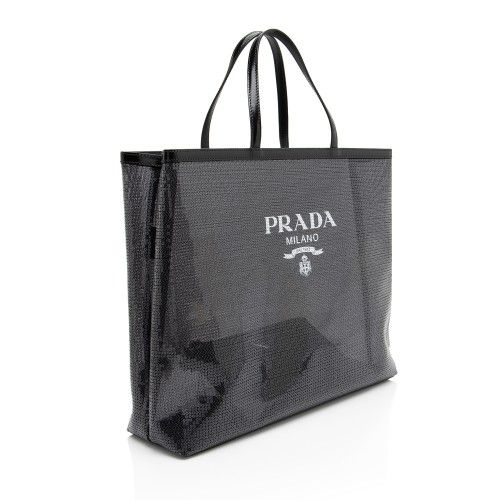 Large Mesh Logo Tote — view 2
