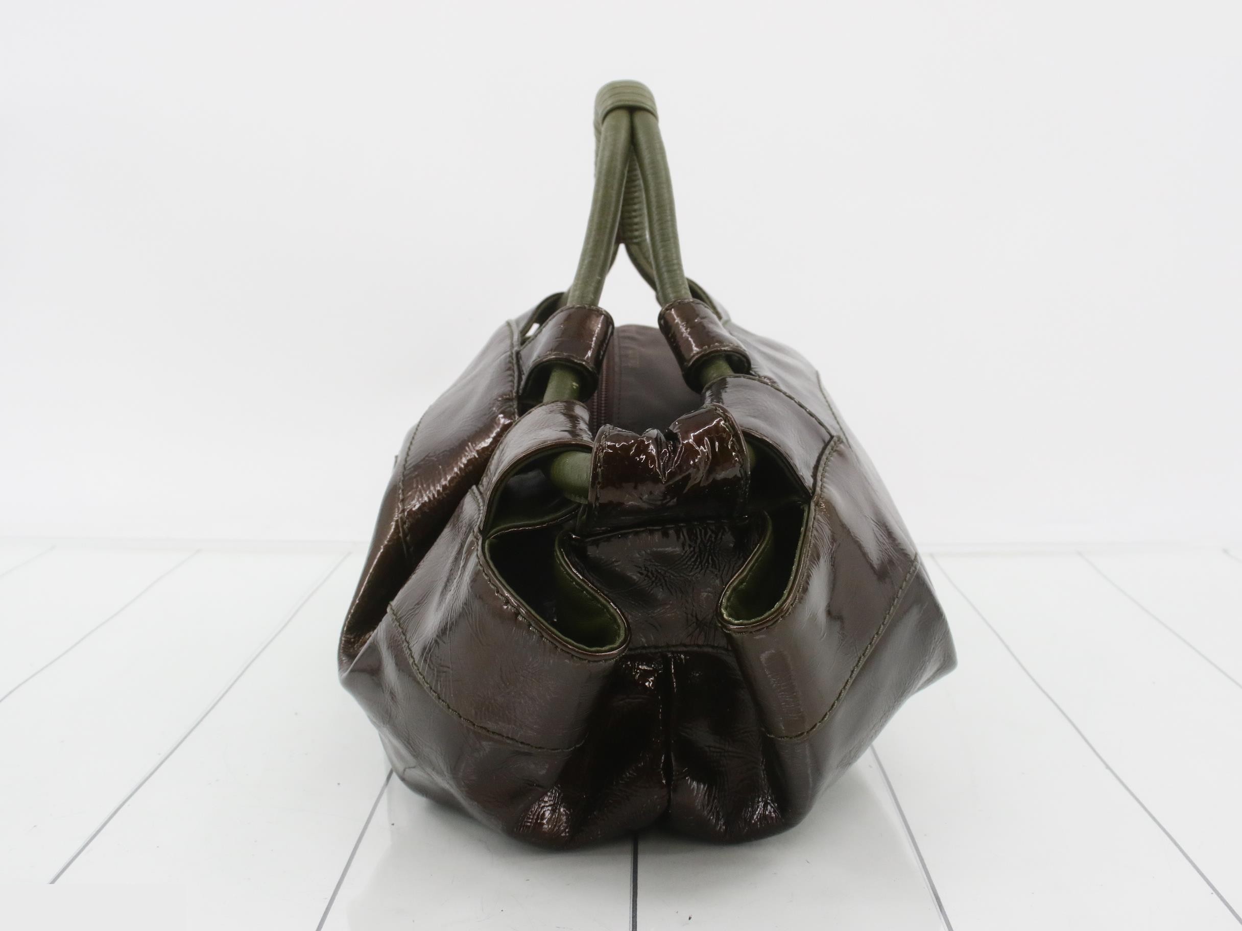 Nappa Aire Patent Leather Brown — view 3