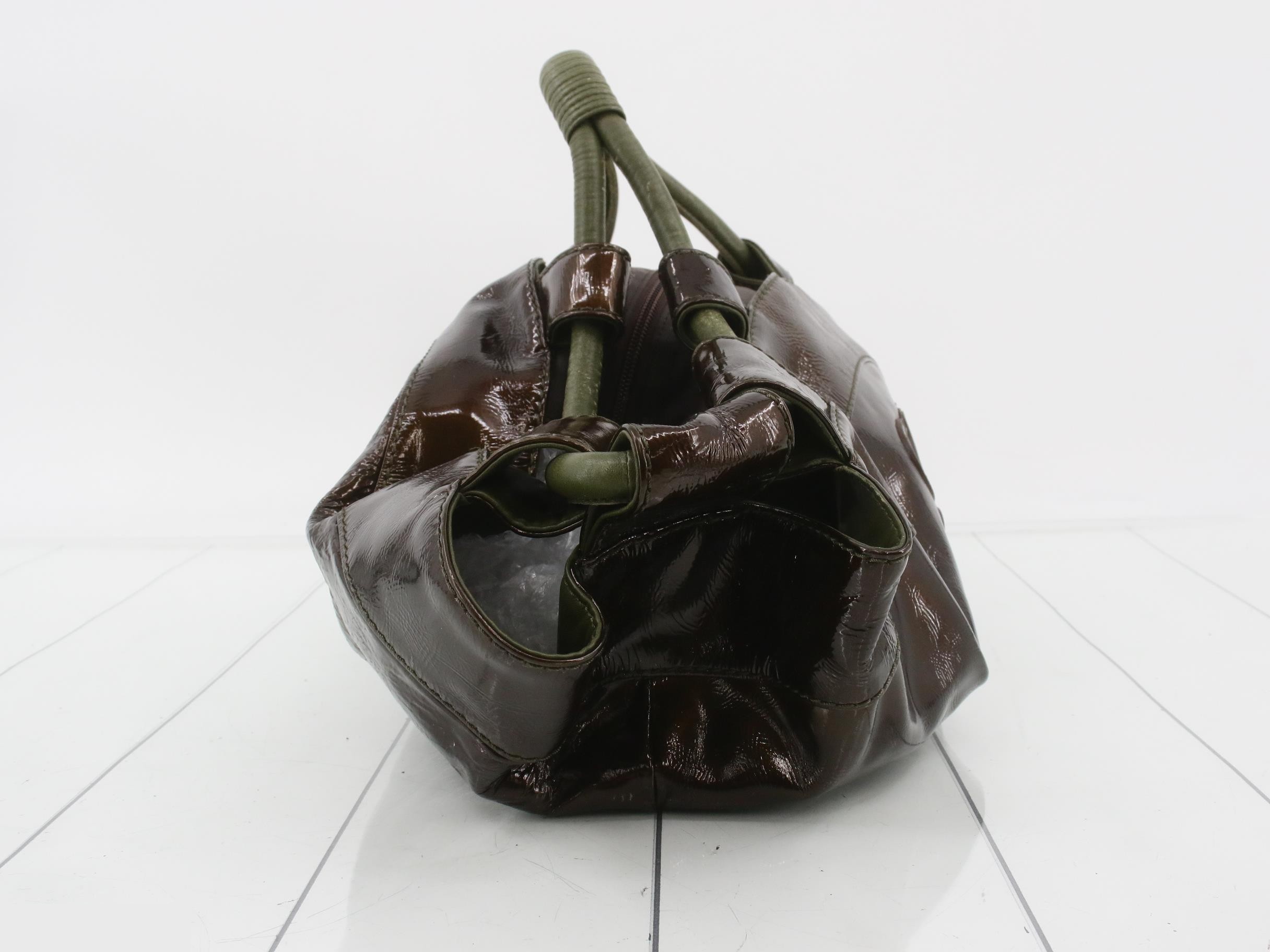 Nappa Aire Patent Leather Brown — view 4