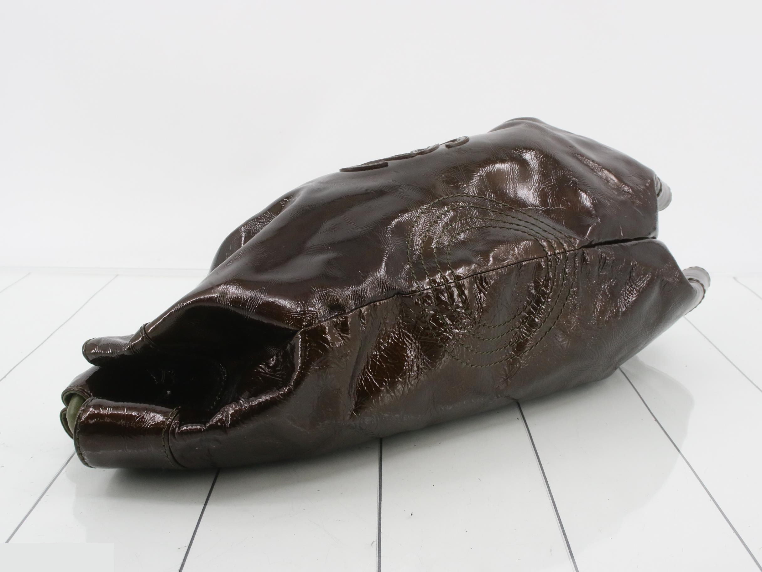 Nappa Aire Patent Leather Brown — view 5