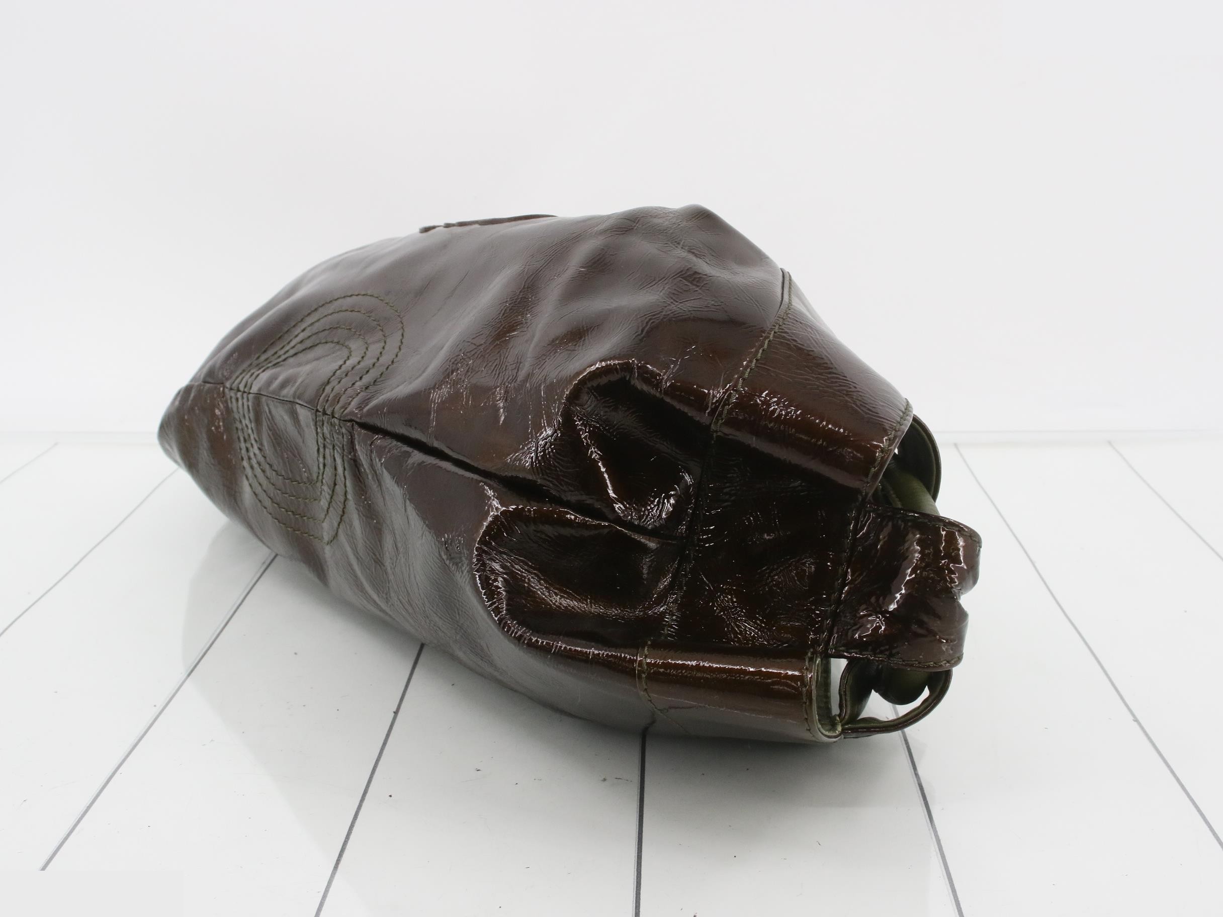 Nappa Aire Patent Leather Brown — view 6