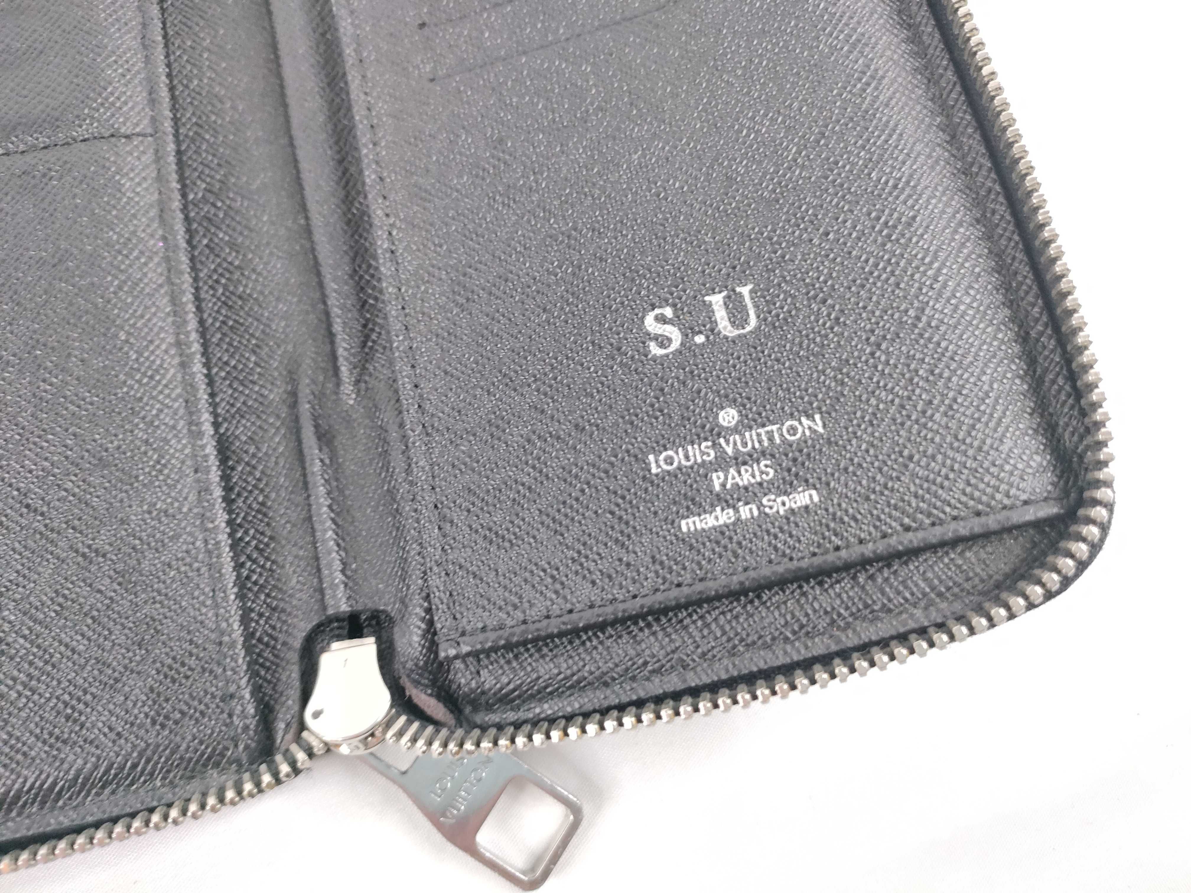 Damier Graphite Louis Vuitton Damier Graphite Zippy Vertical SV Hardware MB3148 Wallet — view 9
