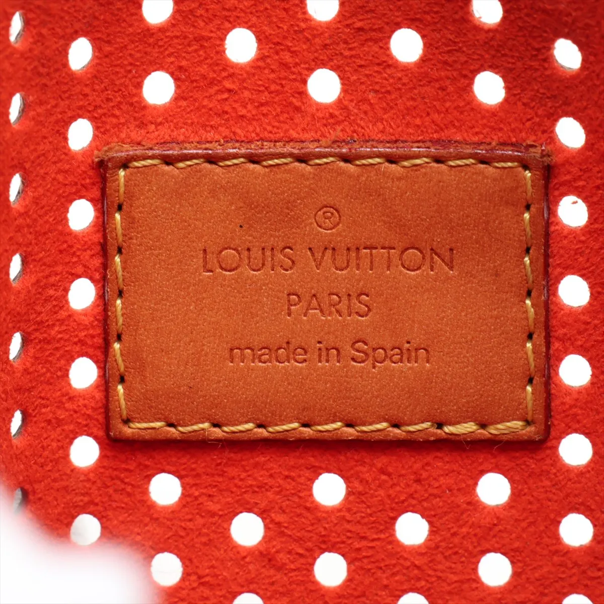 Monogram Perforated Pochette Accessoires M95185 BA0026 Brown — view 8