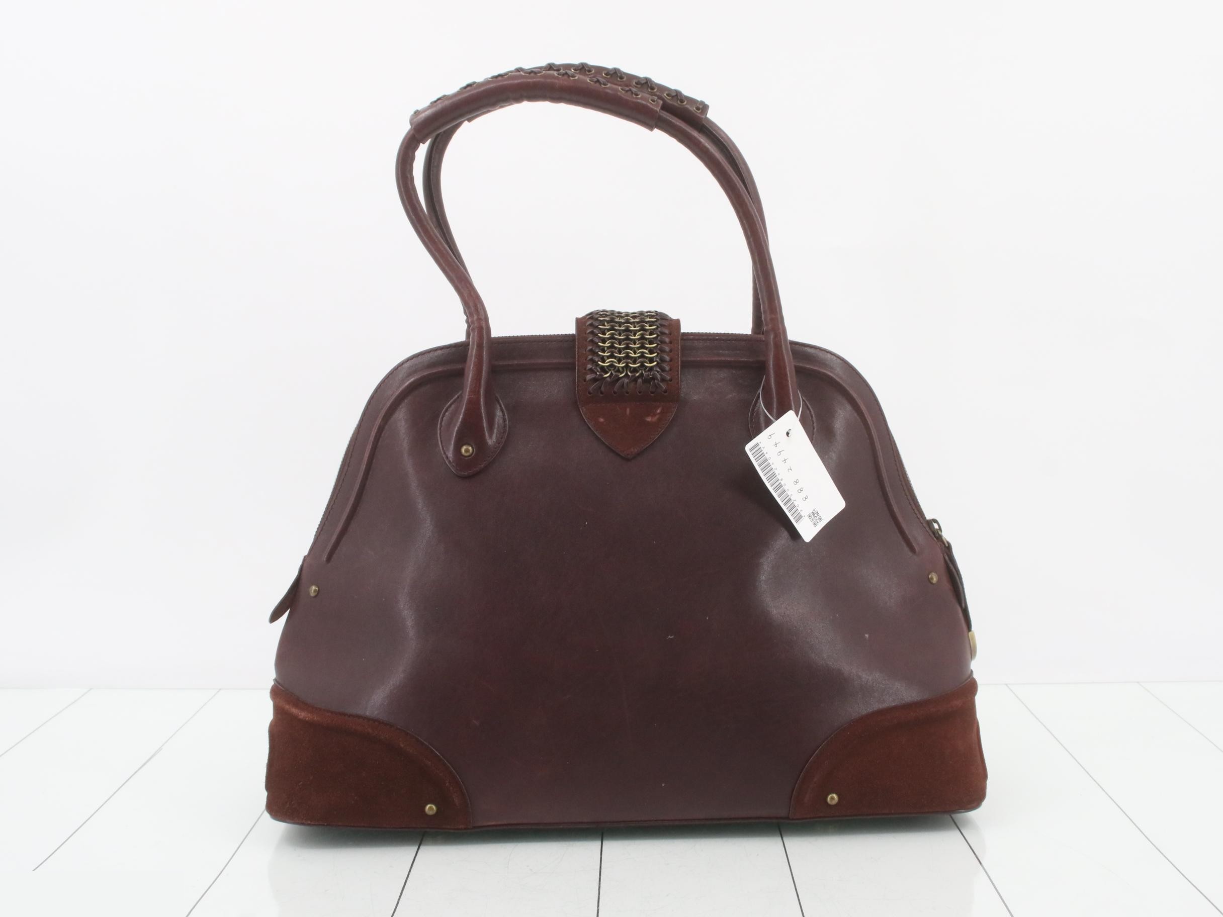 Jeanne Galliano era suede bag/handbag — view 2