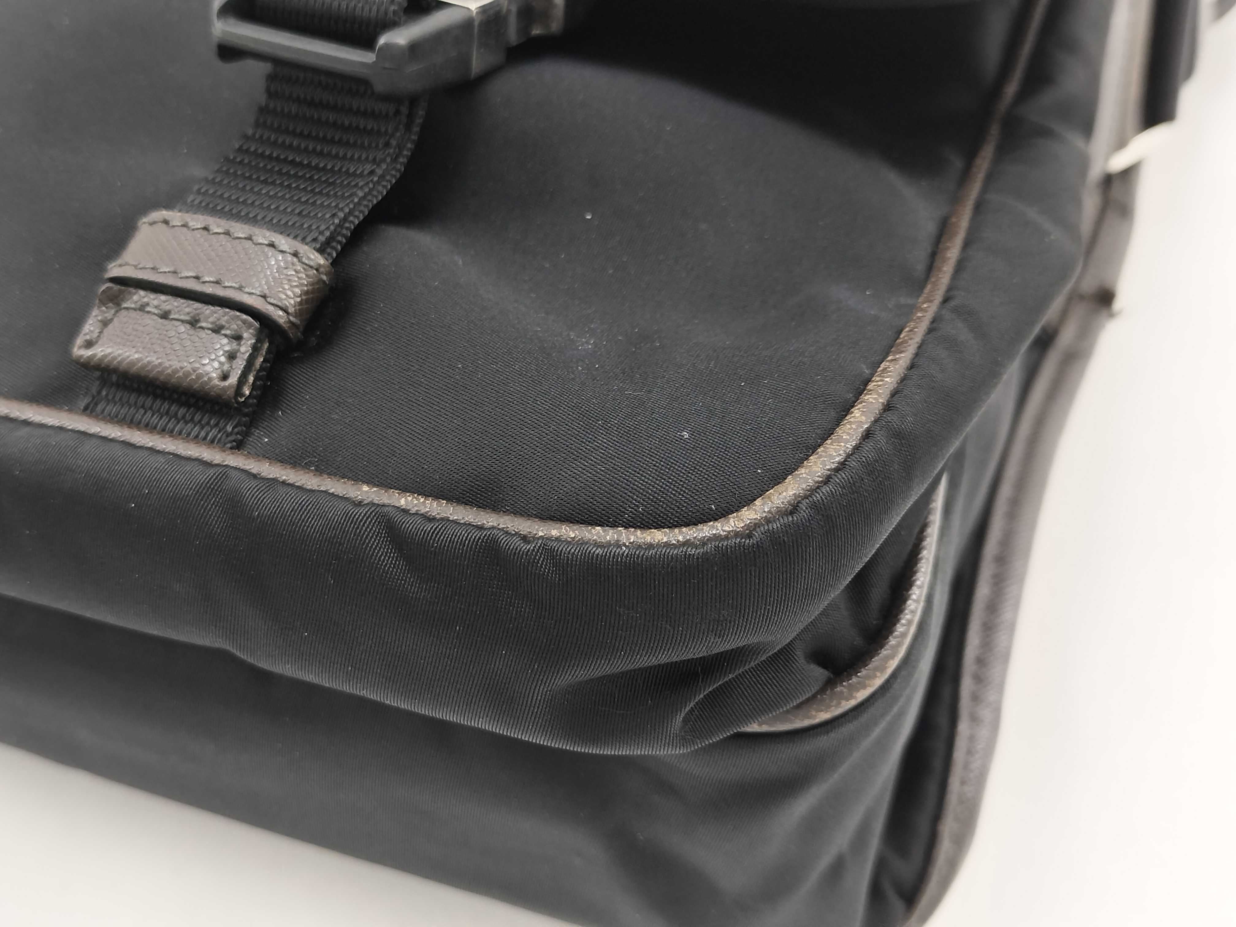 Nylon Prada Current Shoulder Bag Messenger Bag Triangle Logo Shoulder Bag — view 4