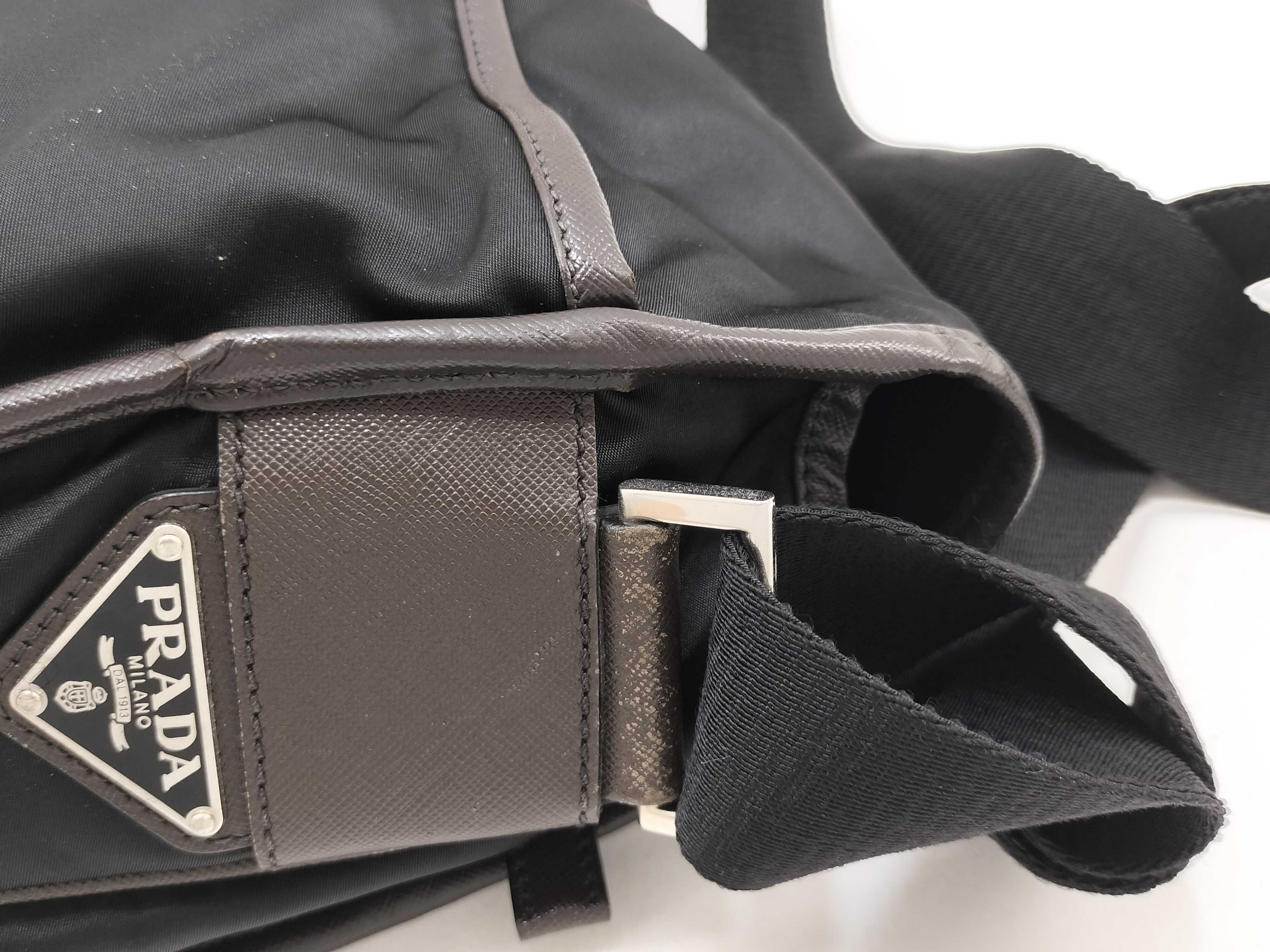 Nylon Prada Current Shoulder Bag Messenger Bag Triangle Logo Shoulder Bag — view 6