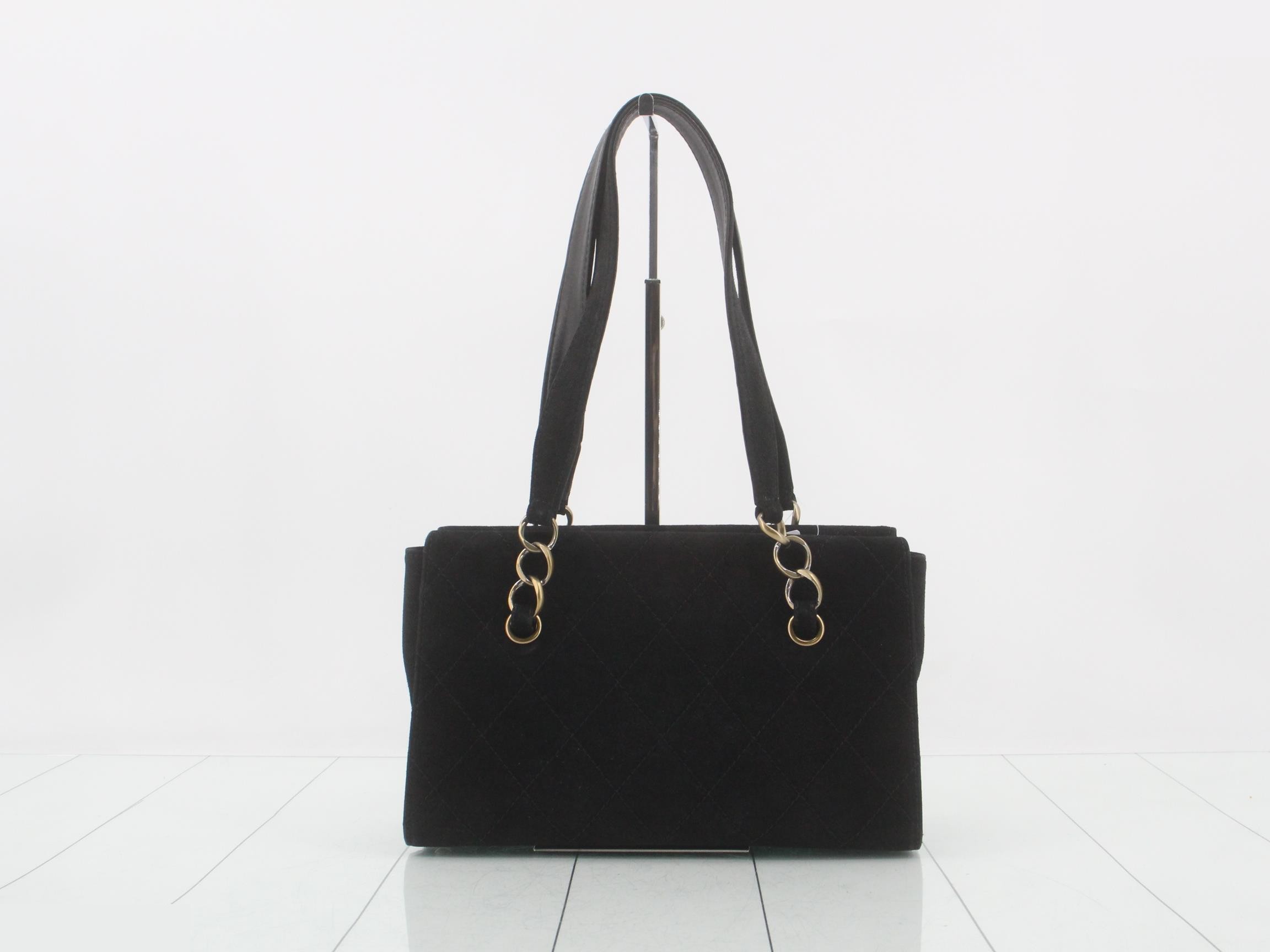 Wild Stitch Suede Coco Mark Handbag — view 2