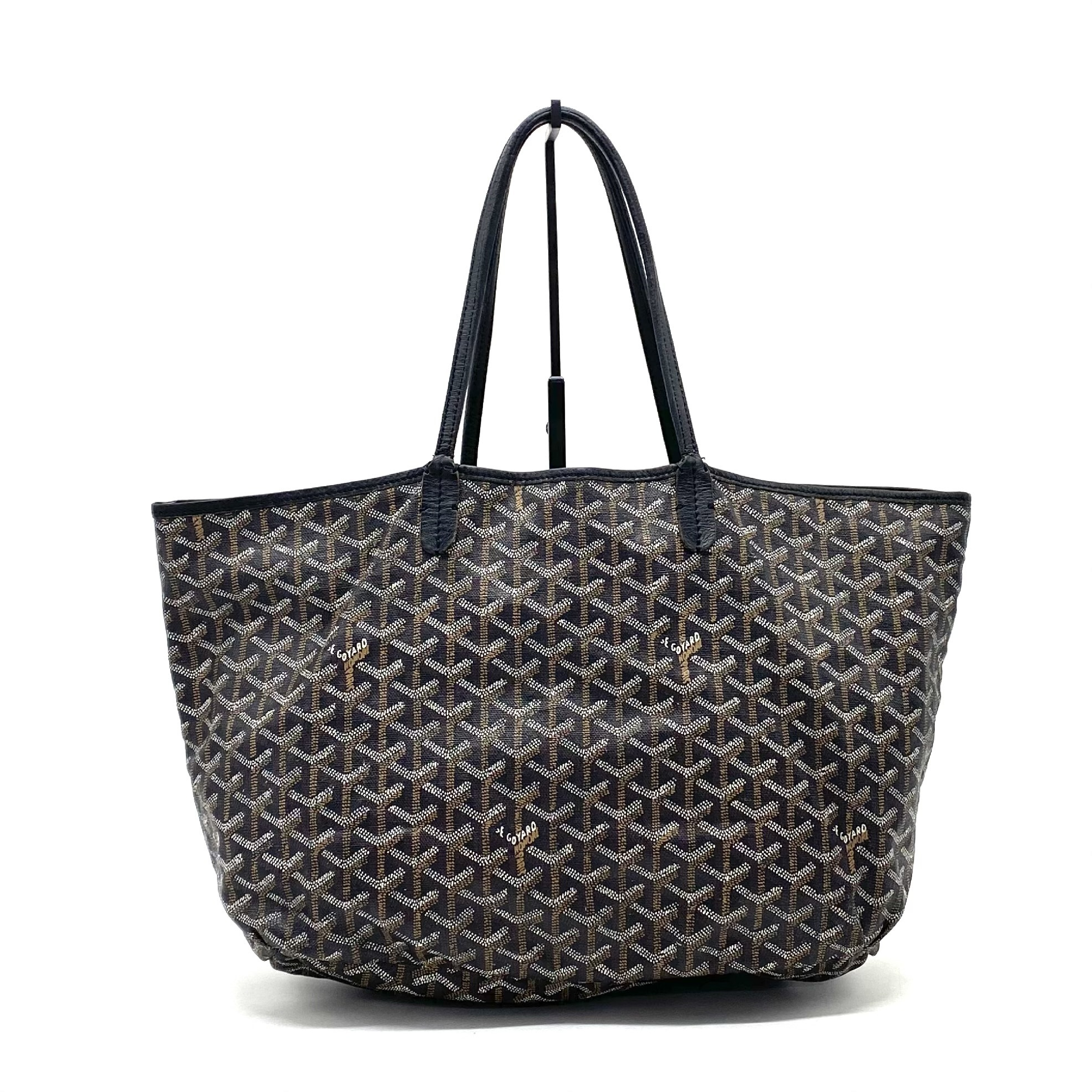 Saint Louis Leather Tote Bag with Pouch — view 2
